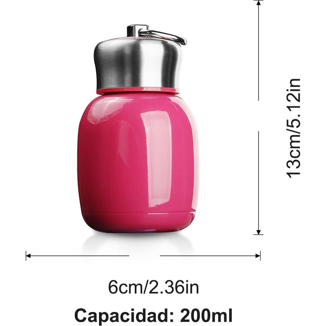 Botella de Agua Aislada Redson 200 ml Rosa para Niños
