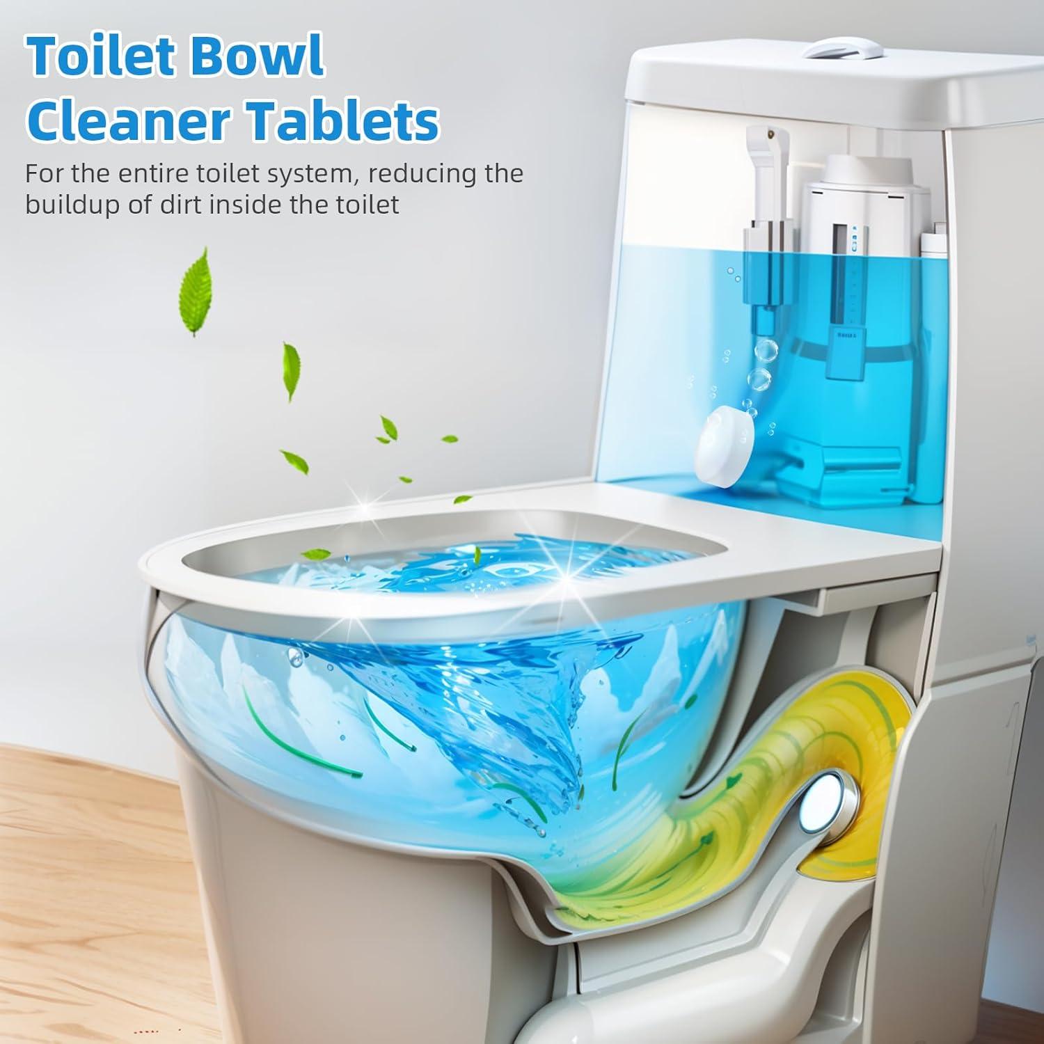 Tabletas Limpiadoras de Inodoro G · PEH 40 Unidades Eficientes