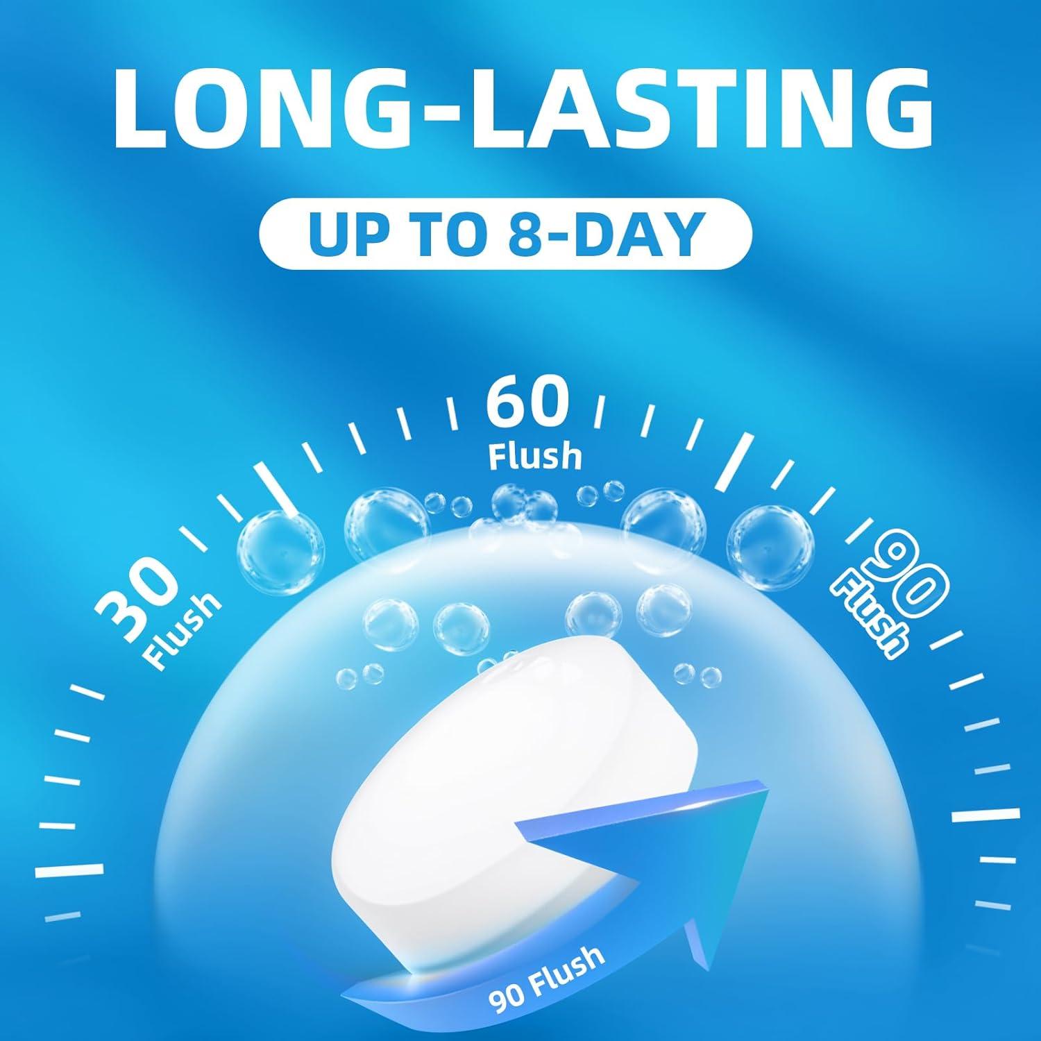 Tabletas Limpiadoras de Inodoro G · PEH 40 Unidades Eficientes