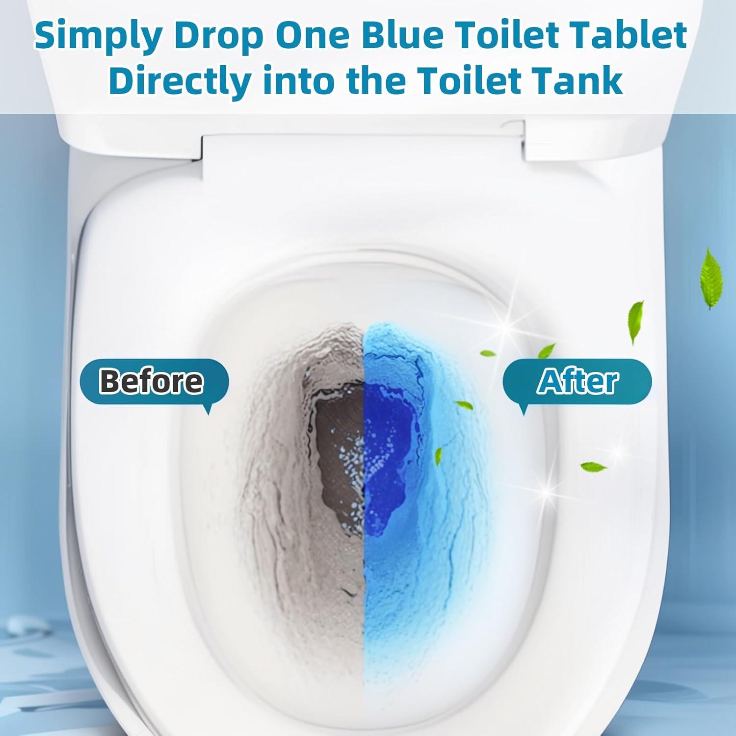 Tabletas Limpiadoras de Inodoro G · PEH - 60 Unidades, Frescura y Limpieza