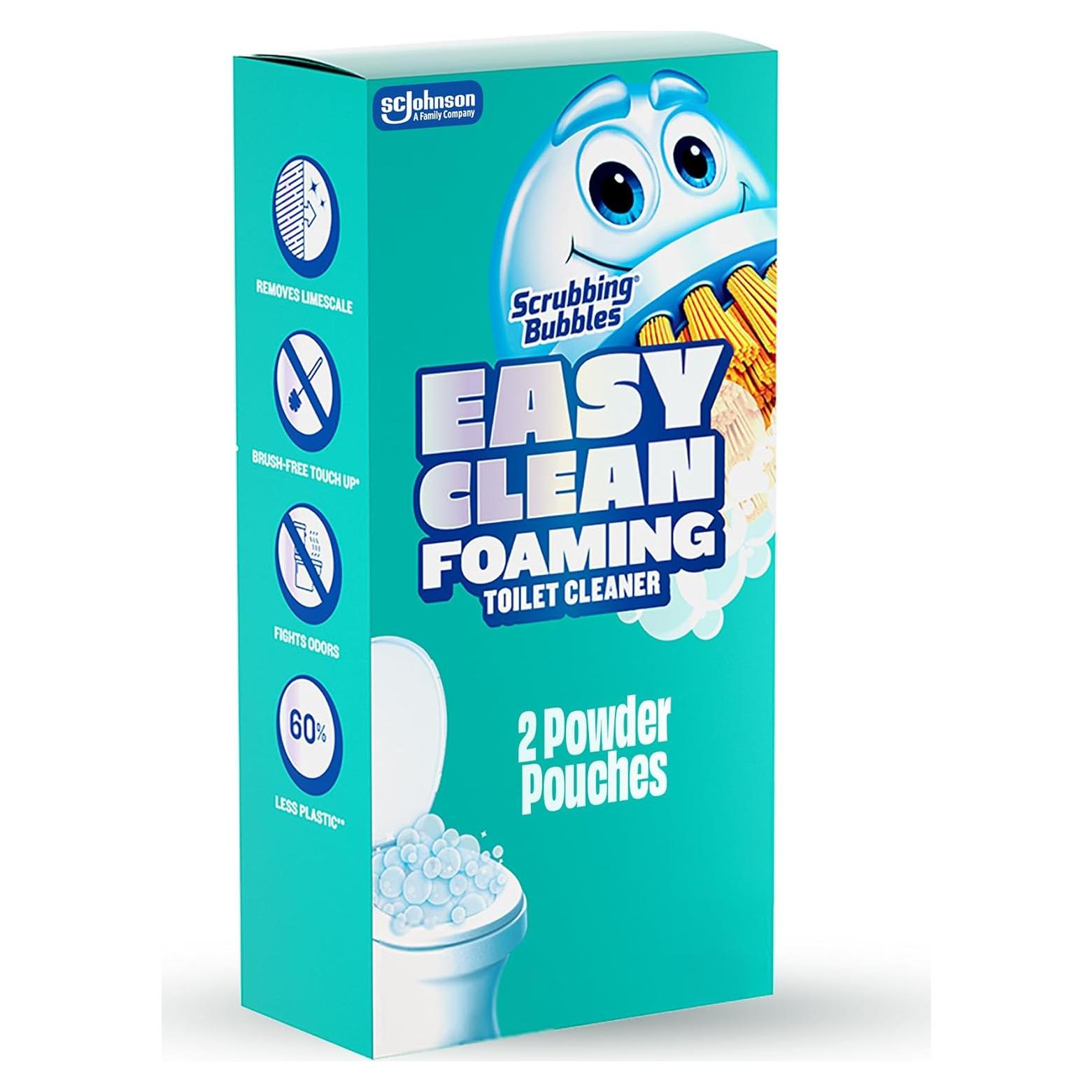 Limpiador de Inodoro Espumoso Scrubbing Bubbles 100g (2 Paquetes)