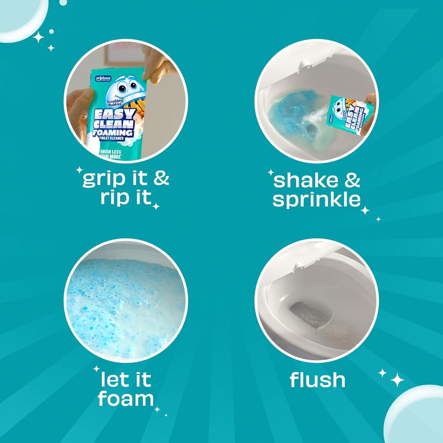 Limpiador de Inodoro Espumoso Scrubbing Bubbles 100g (2 Paquetes)