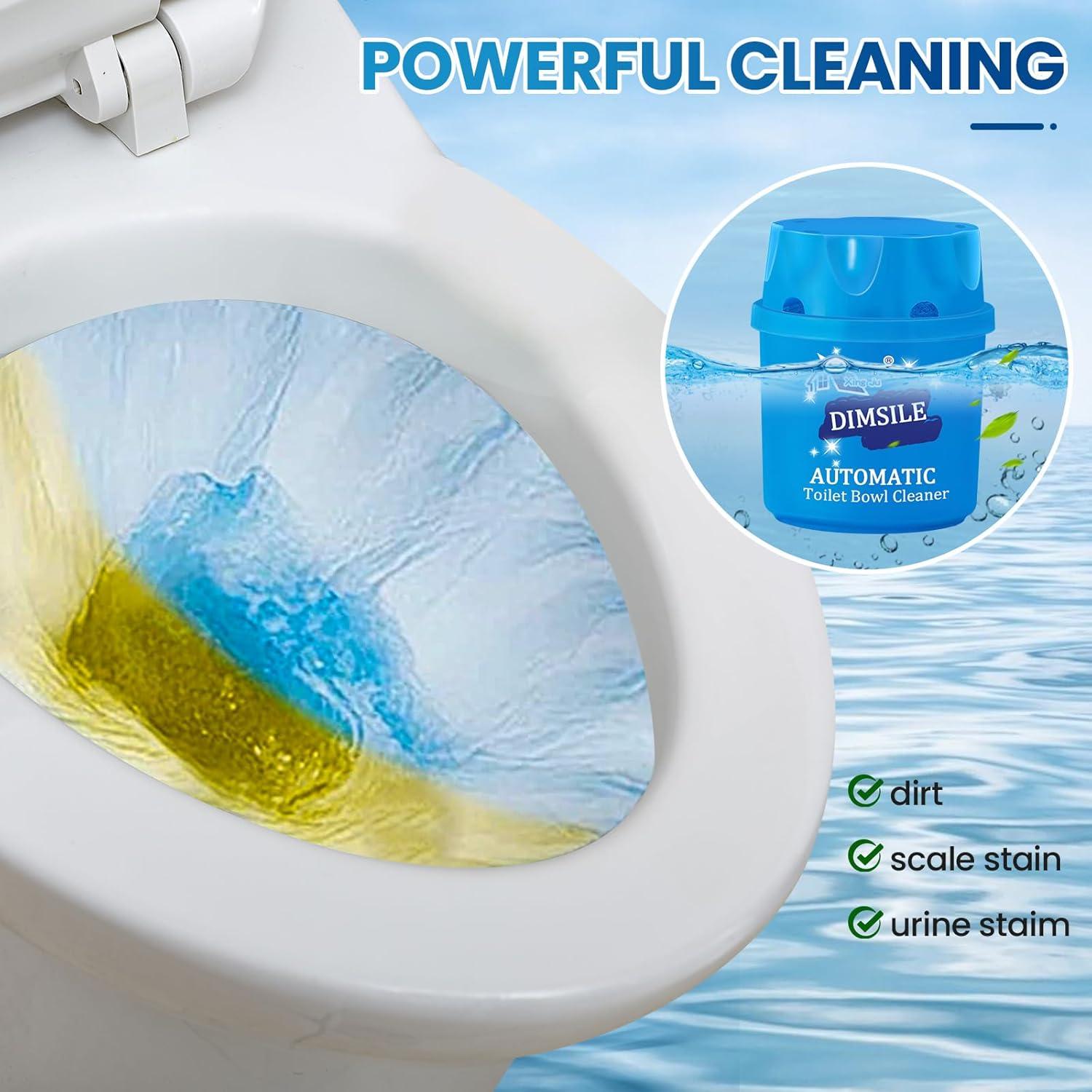 Paquete de 12 tabletas limpiadoras de inodoro Dimsile 200g