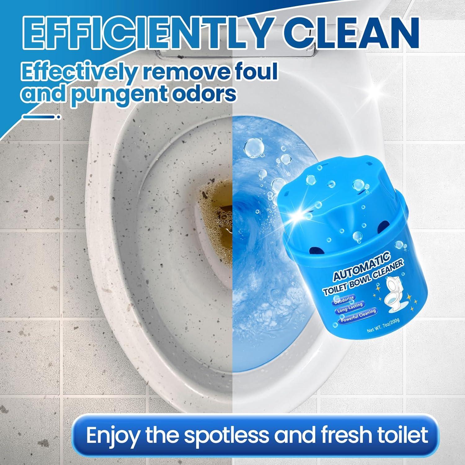 10 Limpiadores Automáticos de Inodoro Heigble 200g Larga Duración