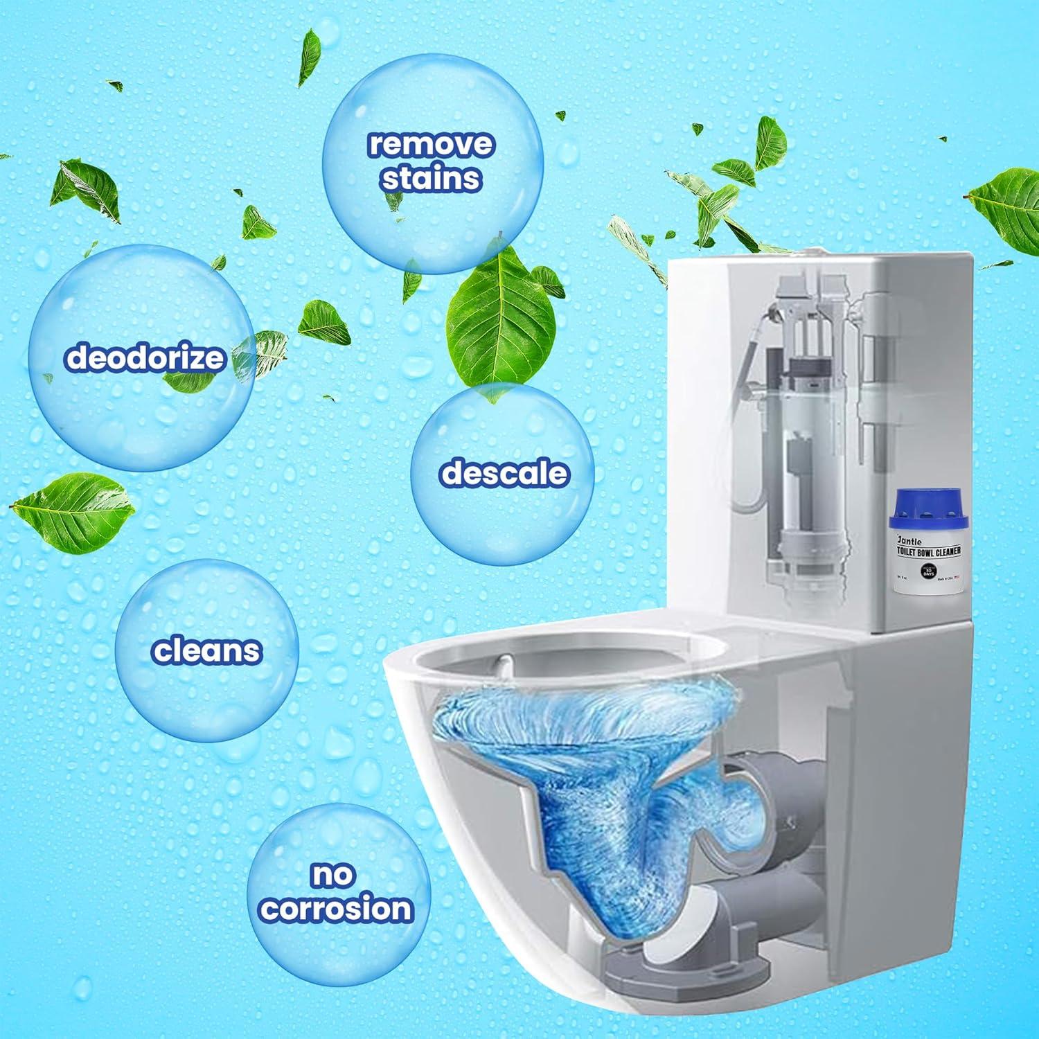 Limpiador de Inodoro Automático 6 Meses - Ecológico y Eficaz