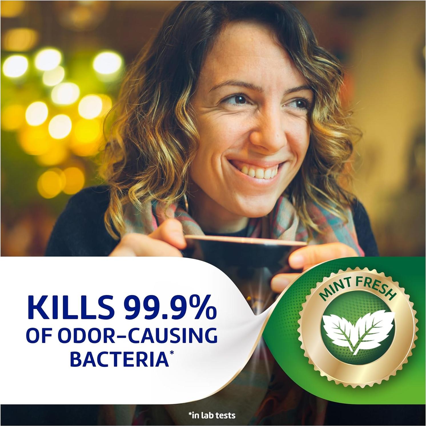 Polident Limpiador Antibacteriano para Aparatos Dentales 90 Tabletas