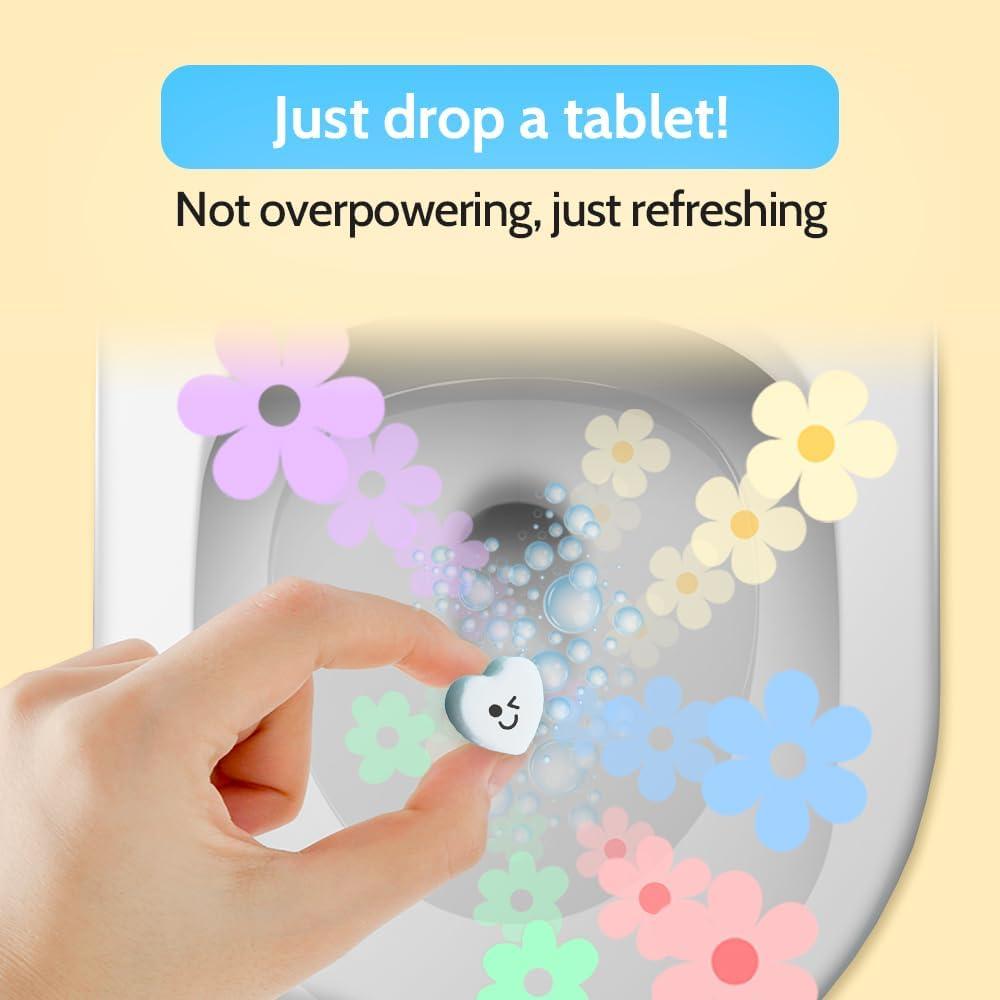 Tabletas Ambientadoras para Inodoro Eucalipto de Limón - 30 Unidades