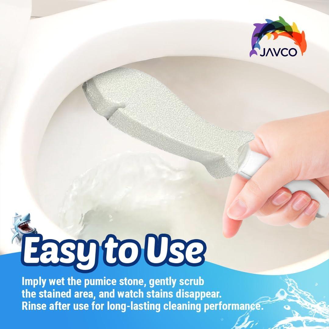 Paquete de 4 piedras pómez JAVCO para limpieza de inodoro