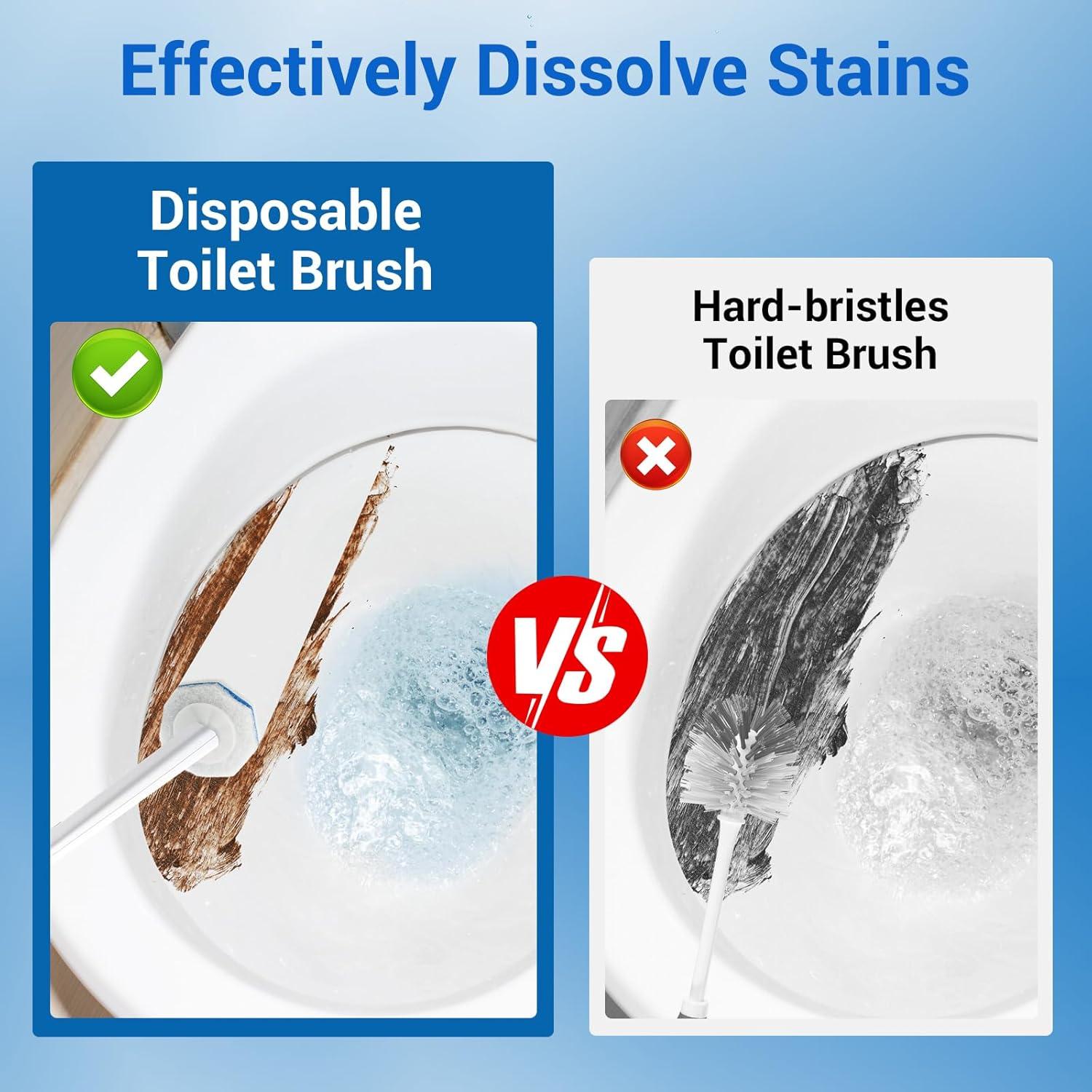 50 Recargas de Almohadillas Limpiadoras Sagry para Inodoro