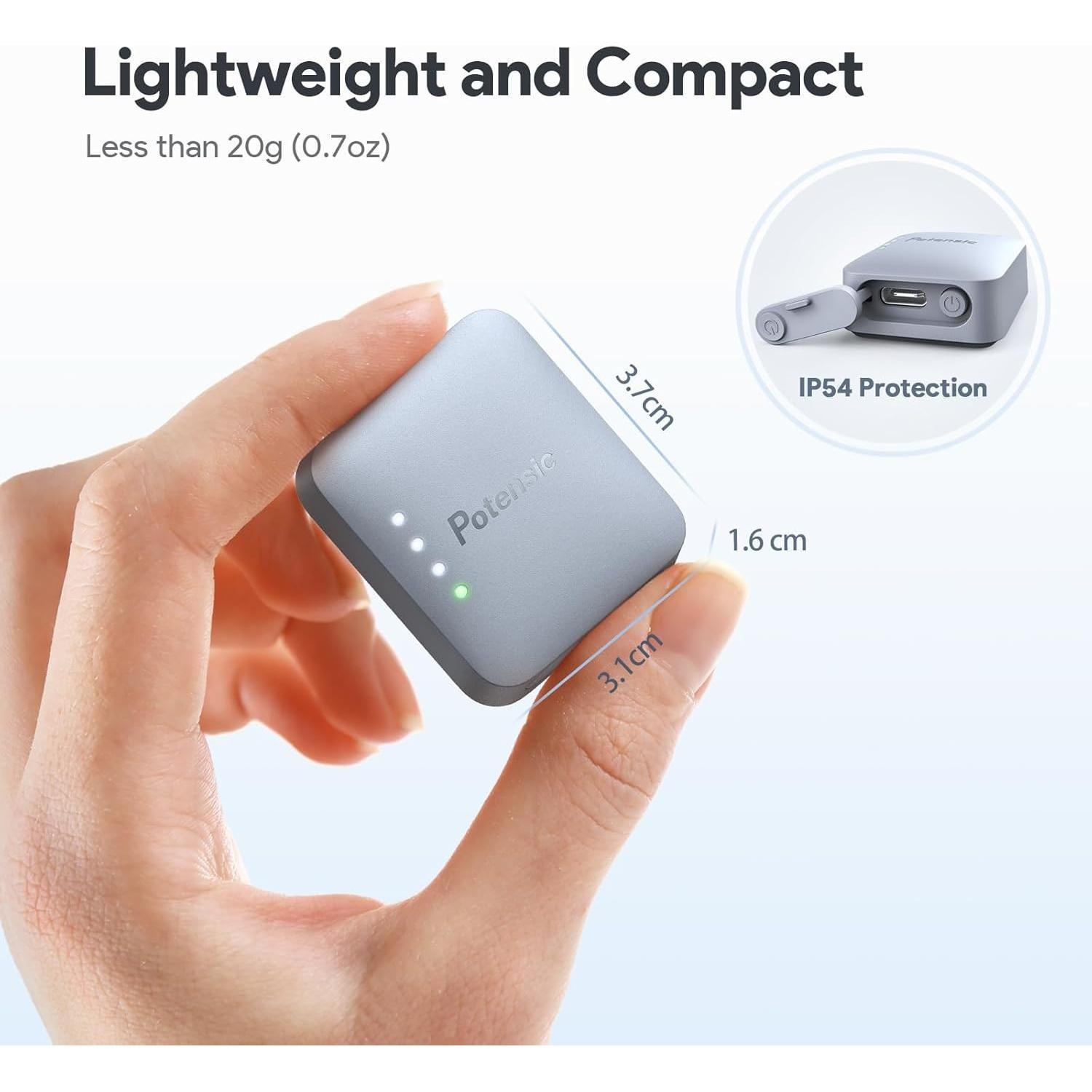 Módulo ID Remoto Potensic RID-916 para Drones + GPS