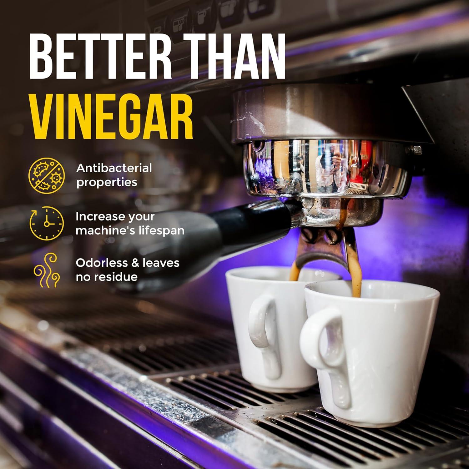 Limpiador Desincrustante para Cafeteras Bastion 6 Usos