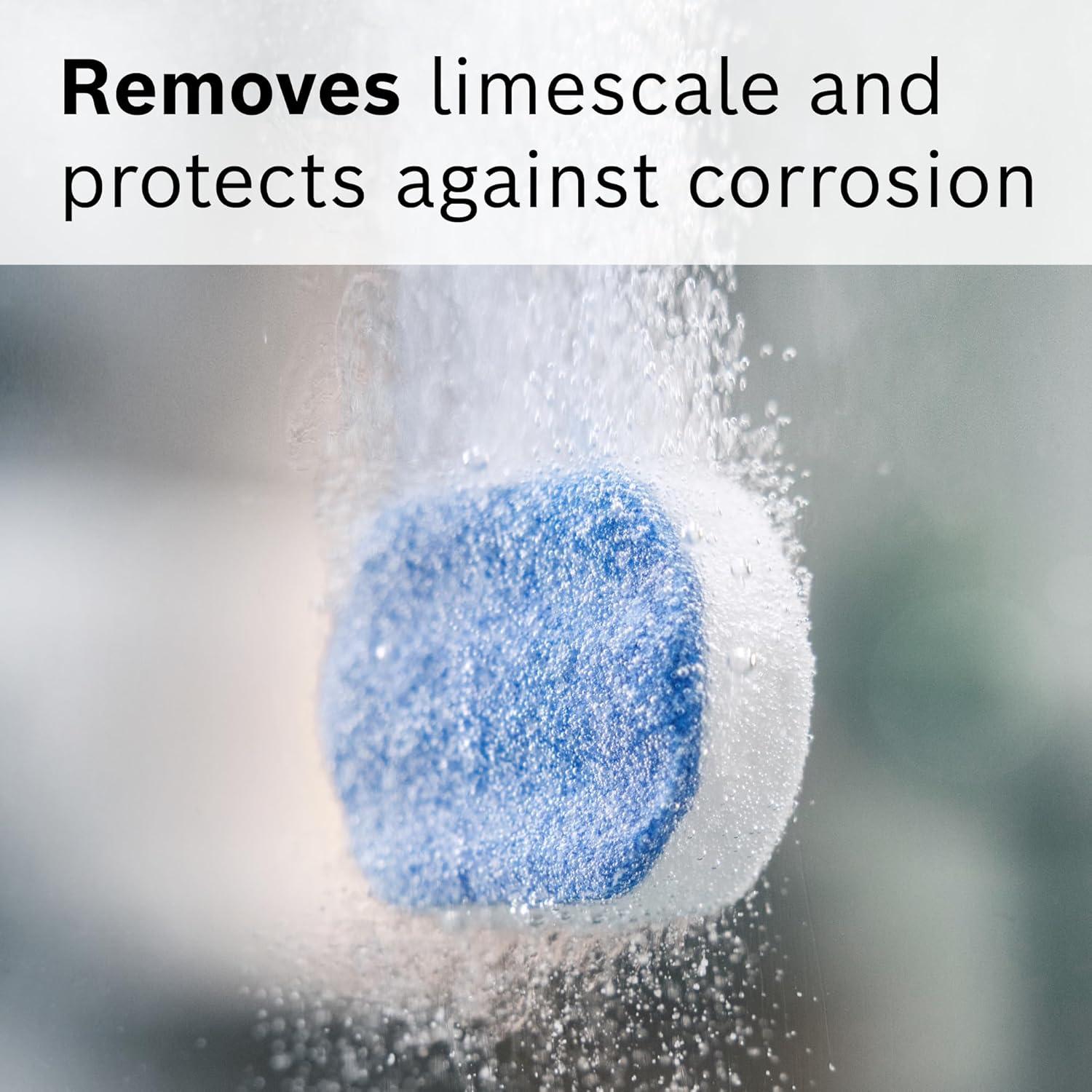 Tabletas Desincrustantes Bosch TCZ8002, 3 Unidades, 2-en-1