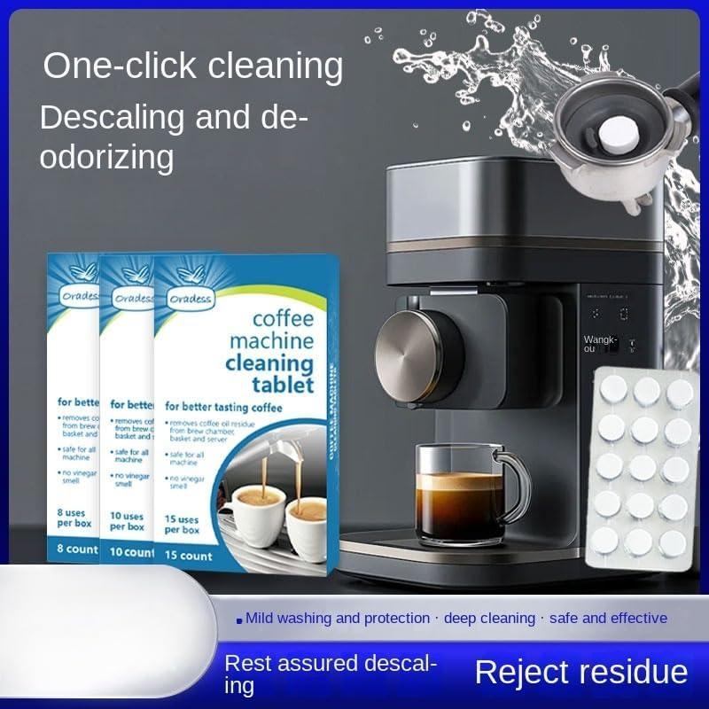 Tabletas de limpieza DORTHEA para máquinas de café, 15 unidades