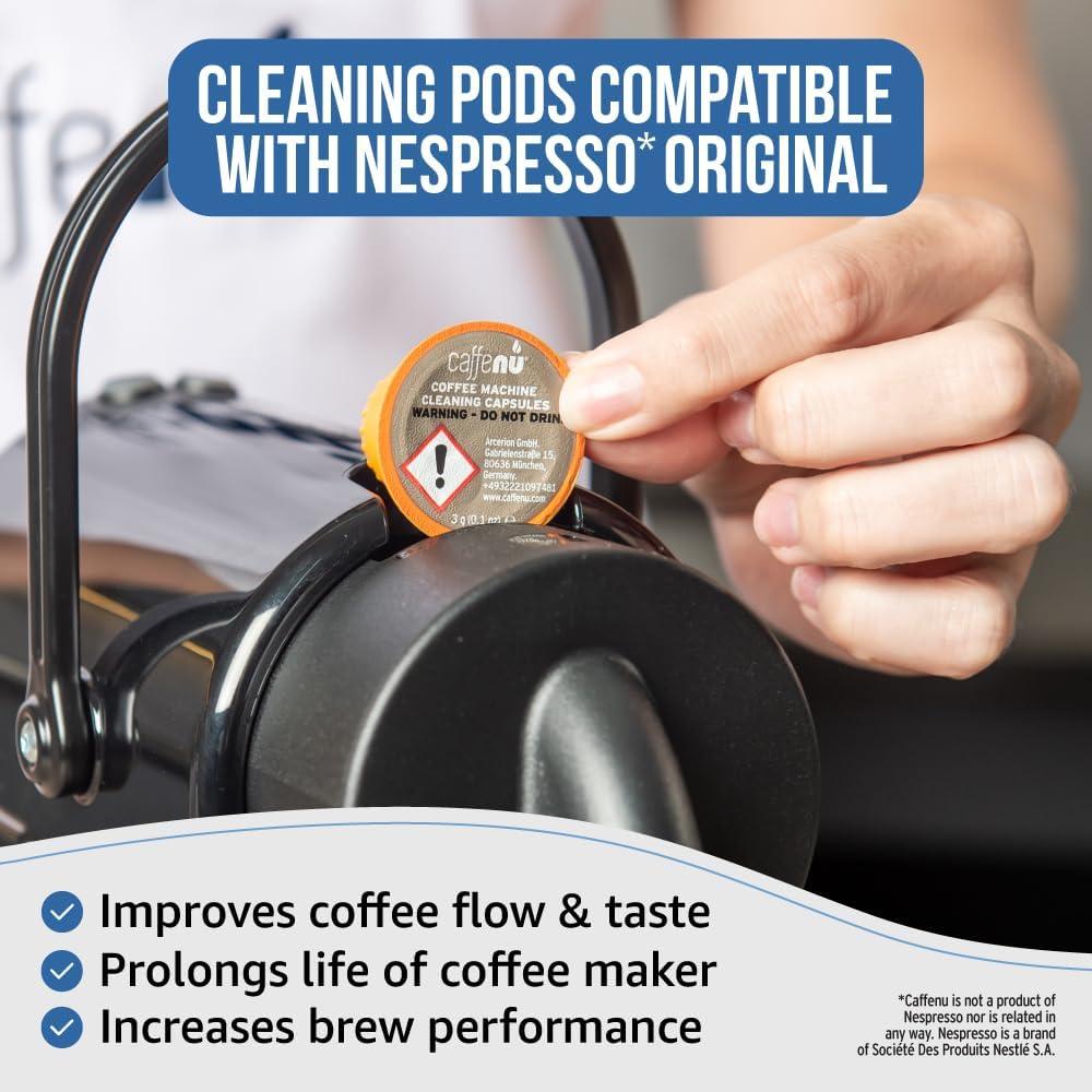 Cápsulas de limpieza Caffenu para Nespresso - 5 unidades