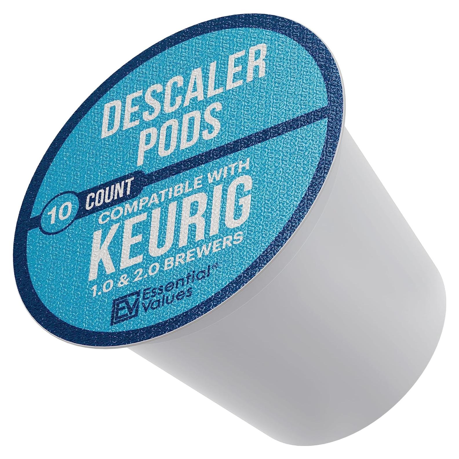 Cápsulas de Limpieza Valores Esenciales para Keurig 10-Pack