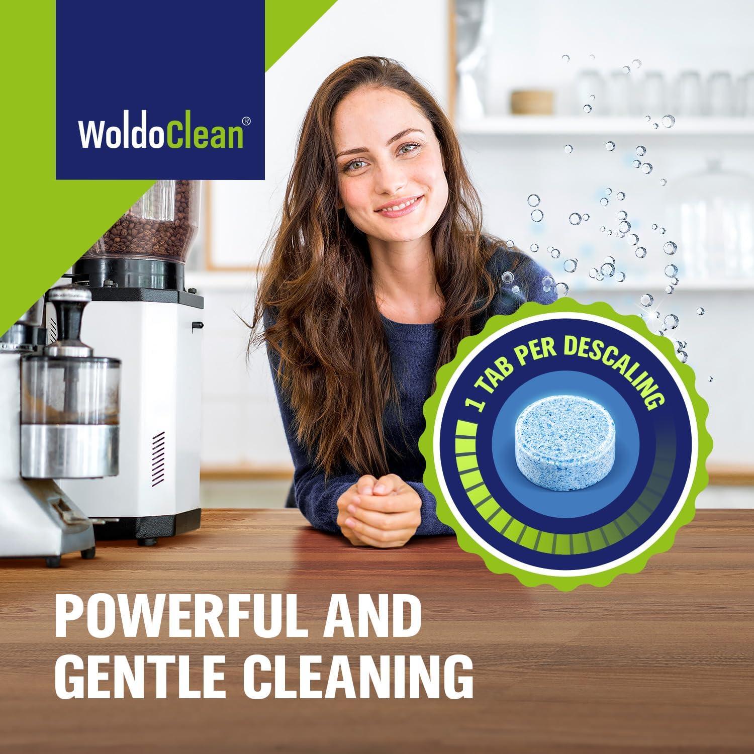 Tabletas Descalcificadoras WoldoClean para Cafeteras - 20 Usos