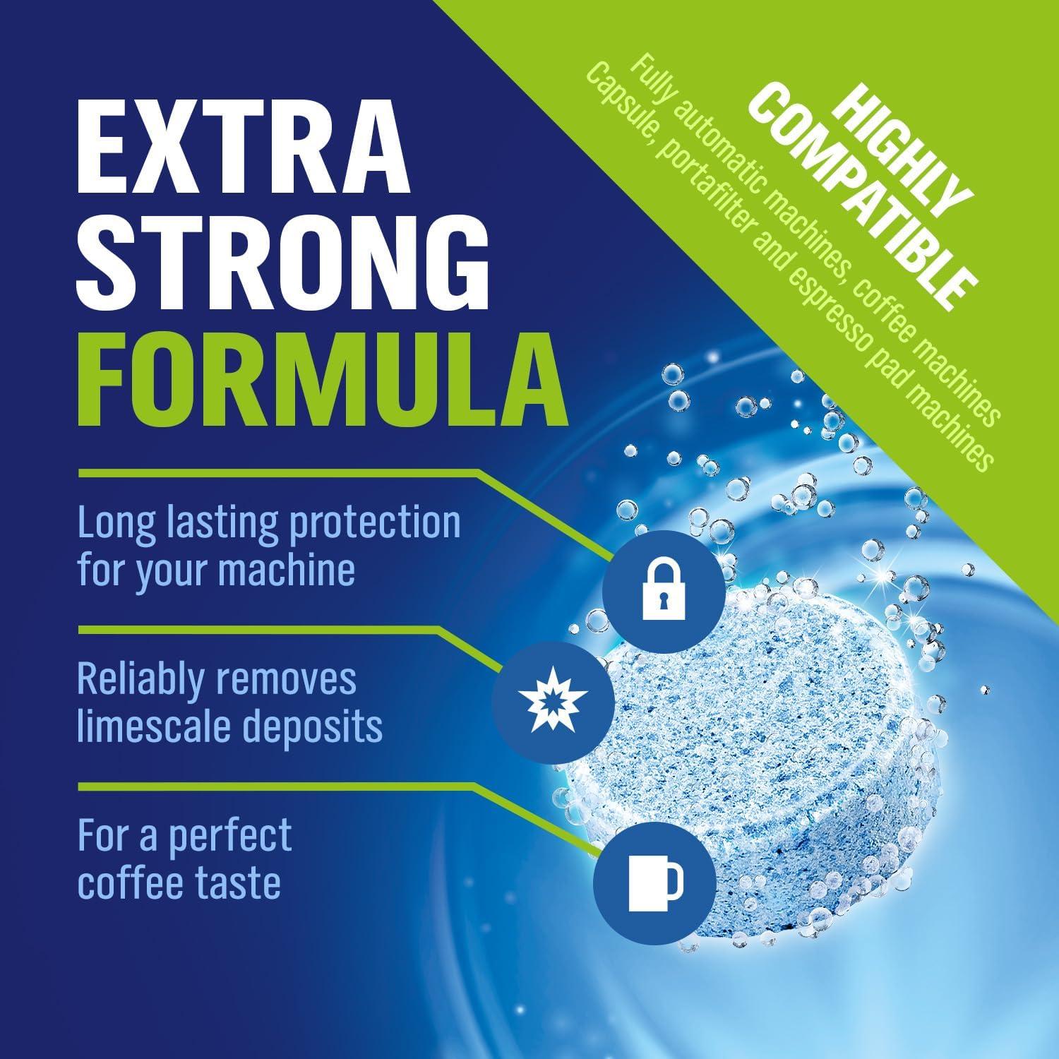 Tabletas Descalcificadoras WoldoClean para Cafeteras - 20 Usos