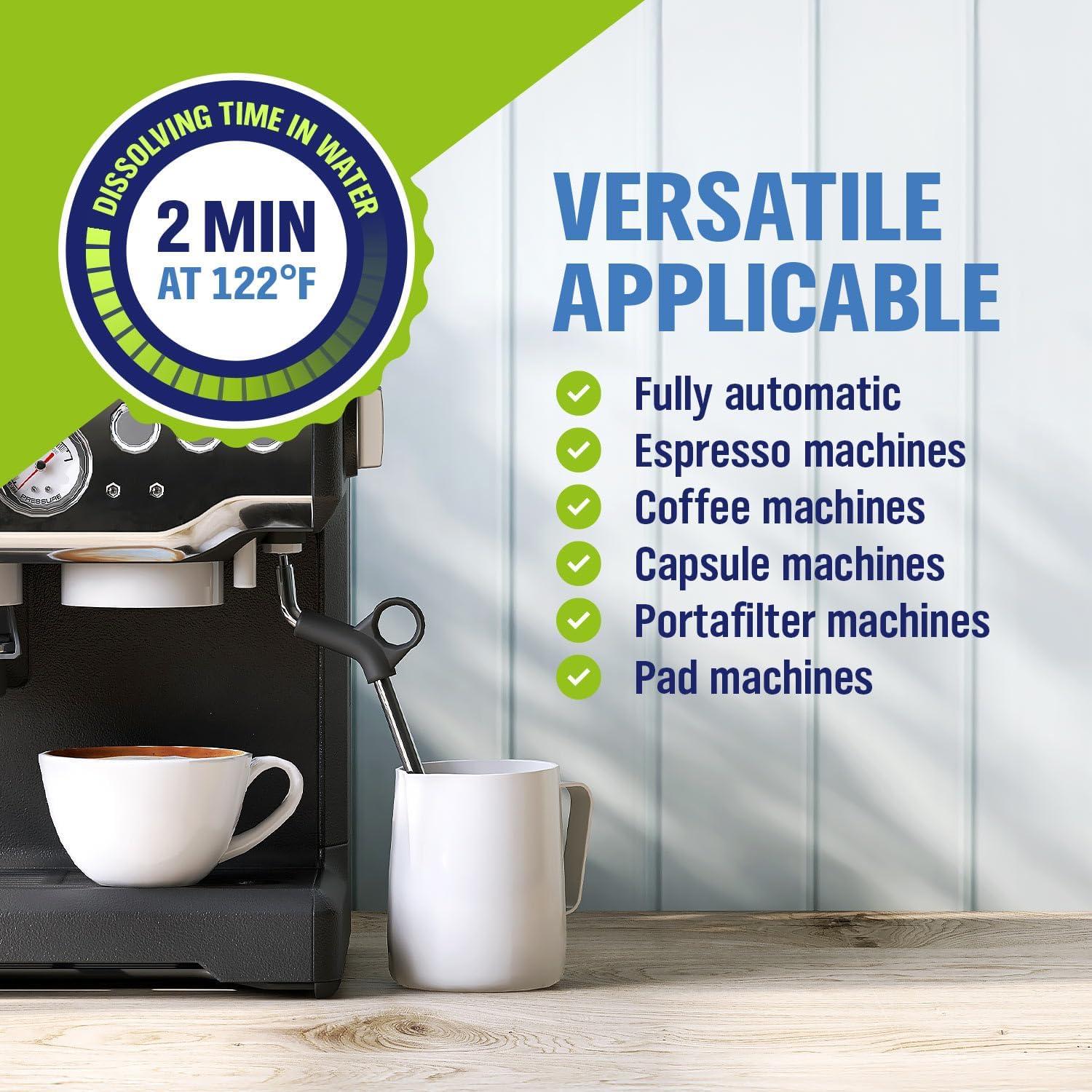 Tabletas Descalcificadoras WoldoClean para Cafeteras - 20 Usos