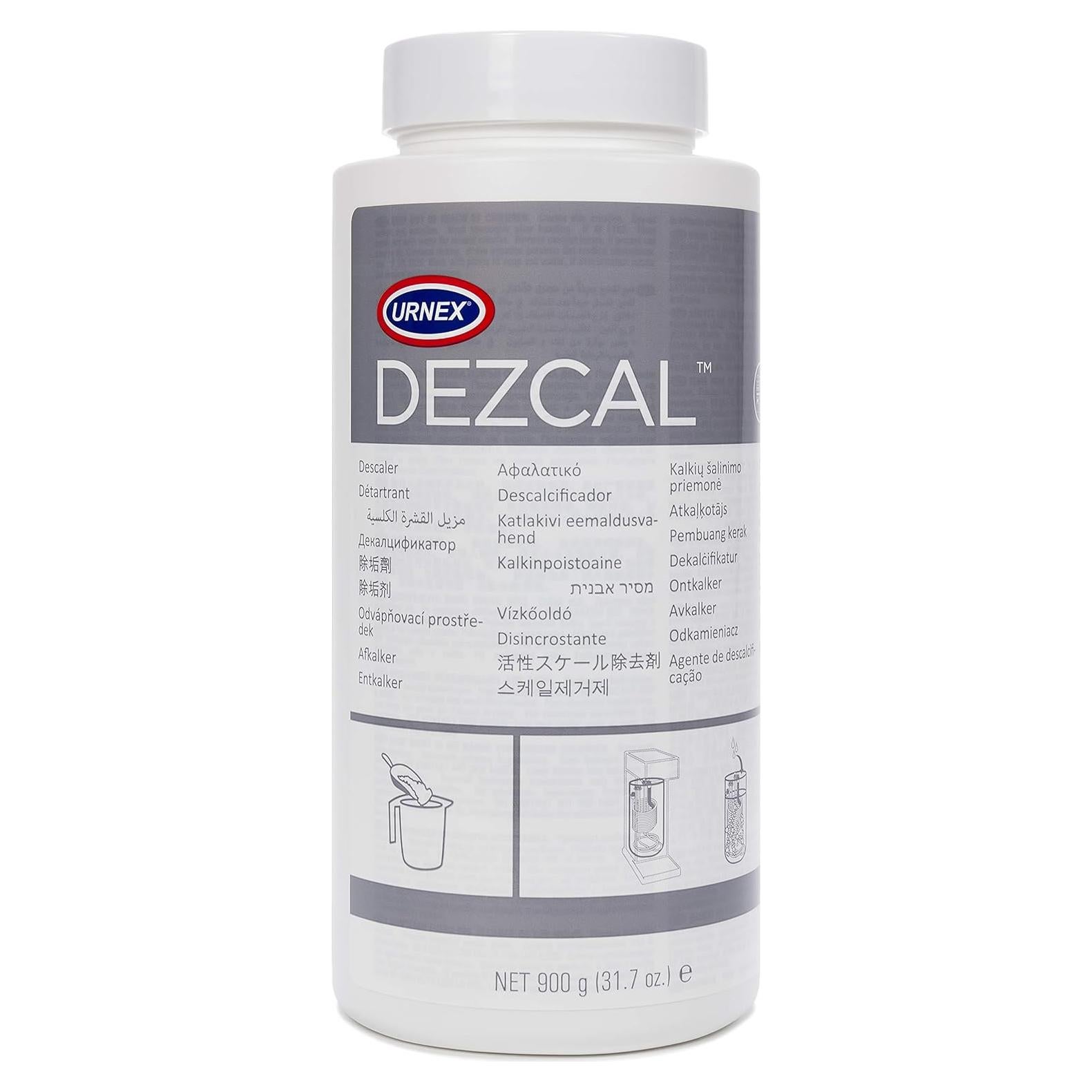 Desincrustante Urnex Dezcal 900g para Cafeteras y Espresso
