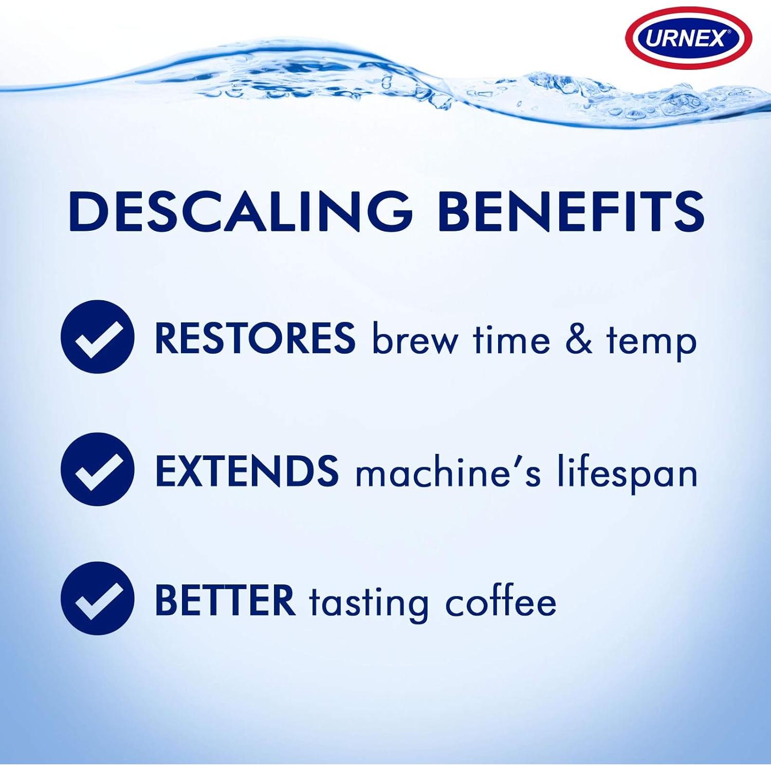 Desincrustante Urnex Dezcal 900g para Cafeteras y Espresso