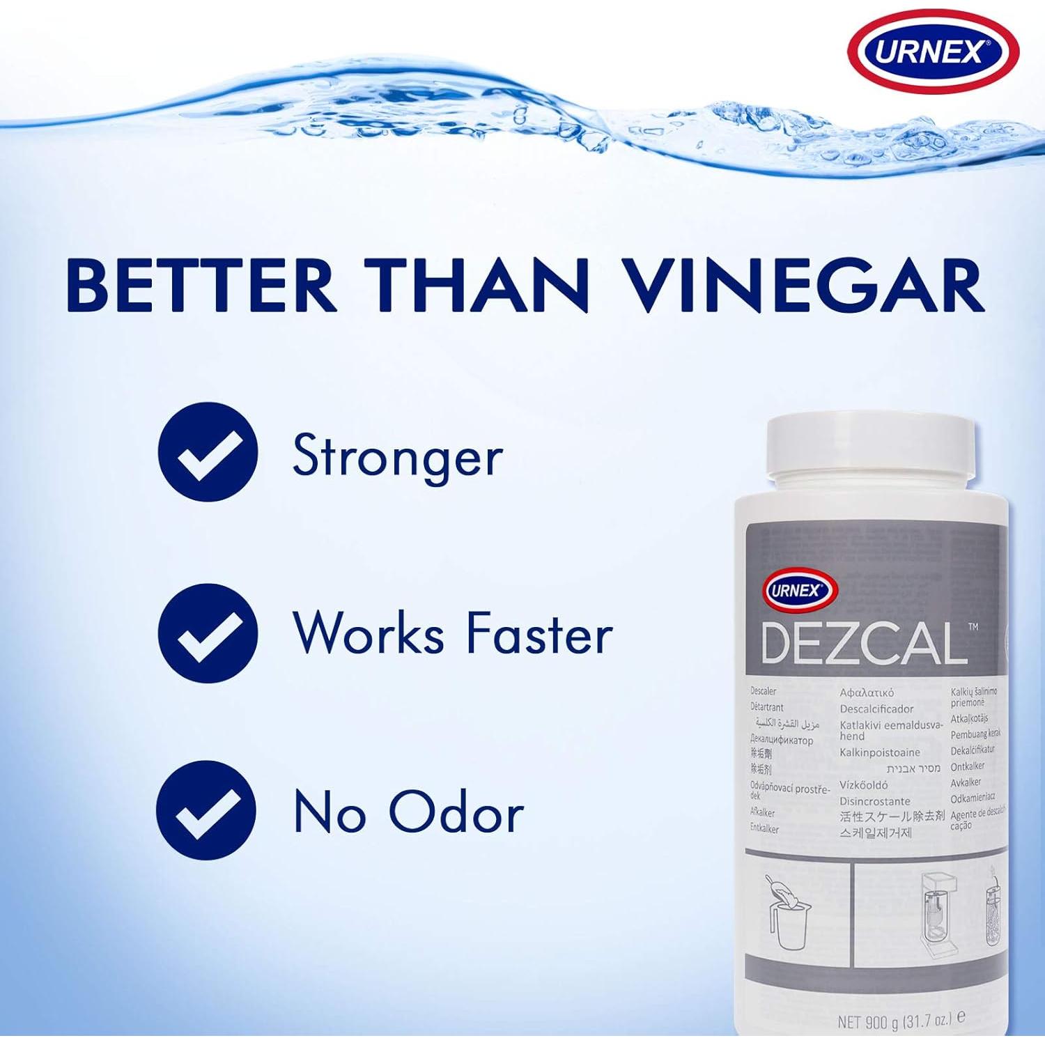 Desincrustante Urnex Dezcal 900g para Cafeteras y Espresso