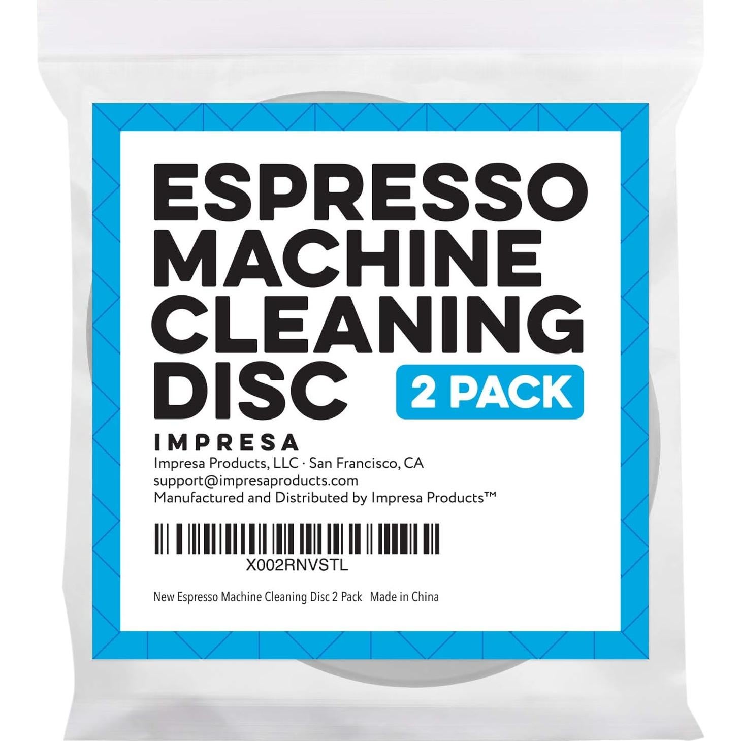 Disco de Limpieza para Espresso Impresa 54mm - 2 Pack
