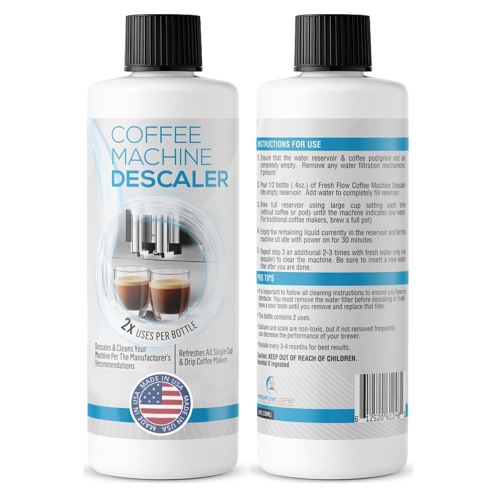 Desincrustante para Cafeteras FreshFlow - 2 Botellas 240 ml