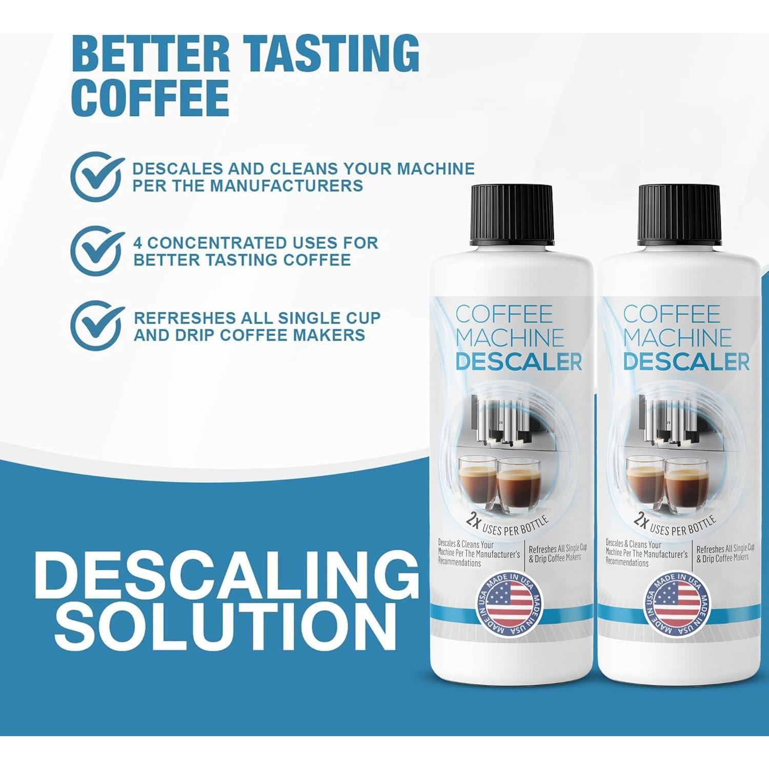 Desincrustante para Cafeteras FreshFlow - 2 Botellas 240 ml