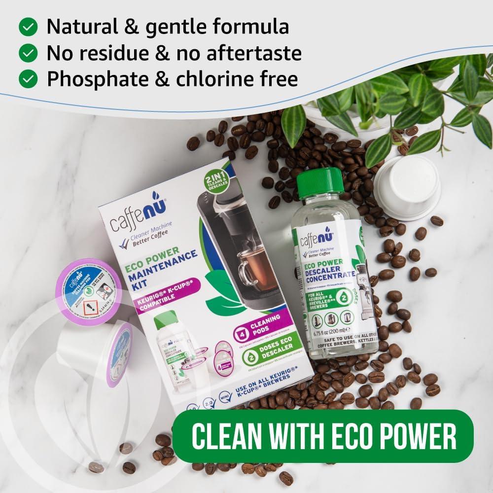 Descalcificador y Limpiador Caffenu para Cafeteras Keurig - 99g