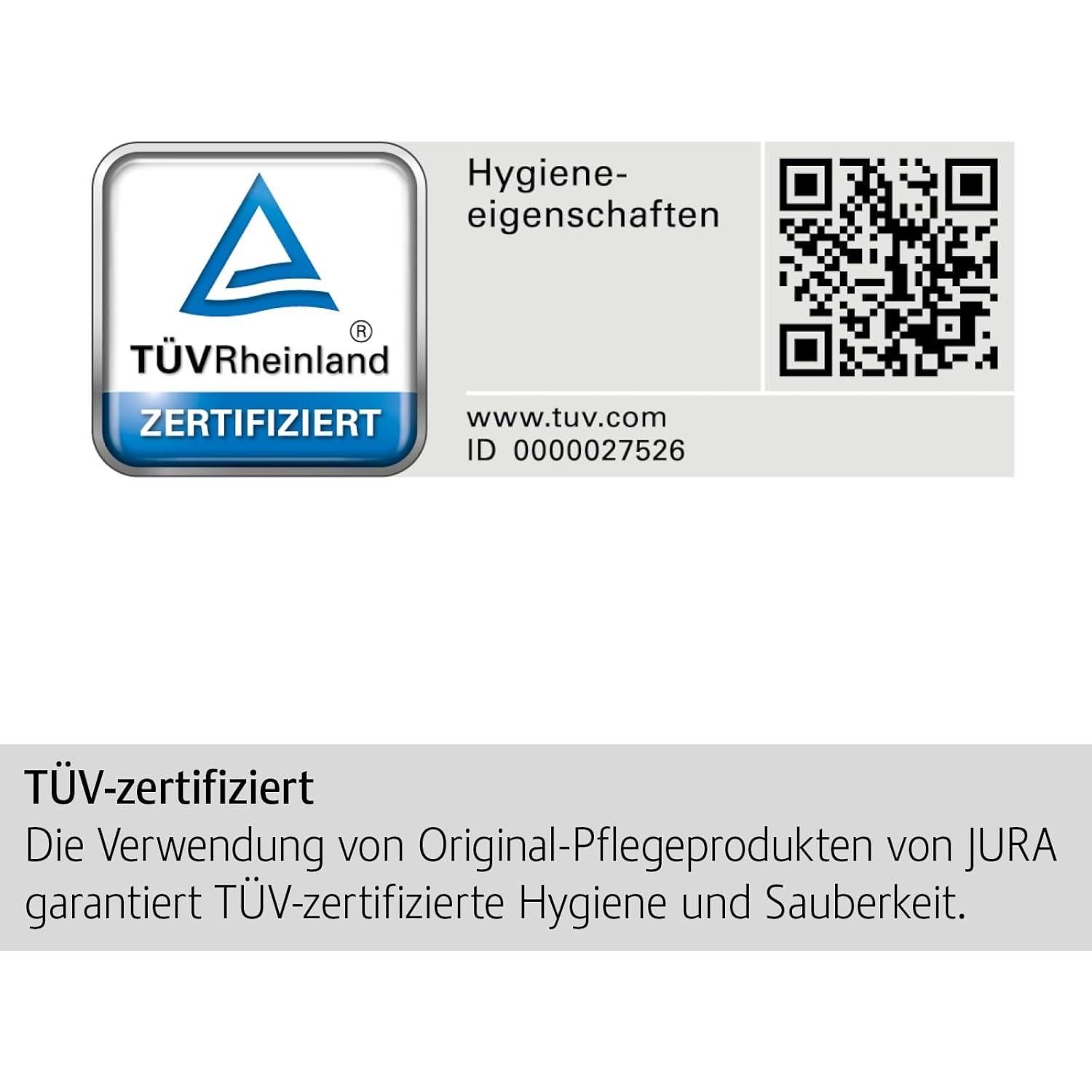 Mini Tabs Limpiador de Sistema de Leche JURA - 30 Limpiezas