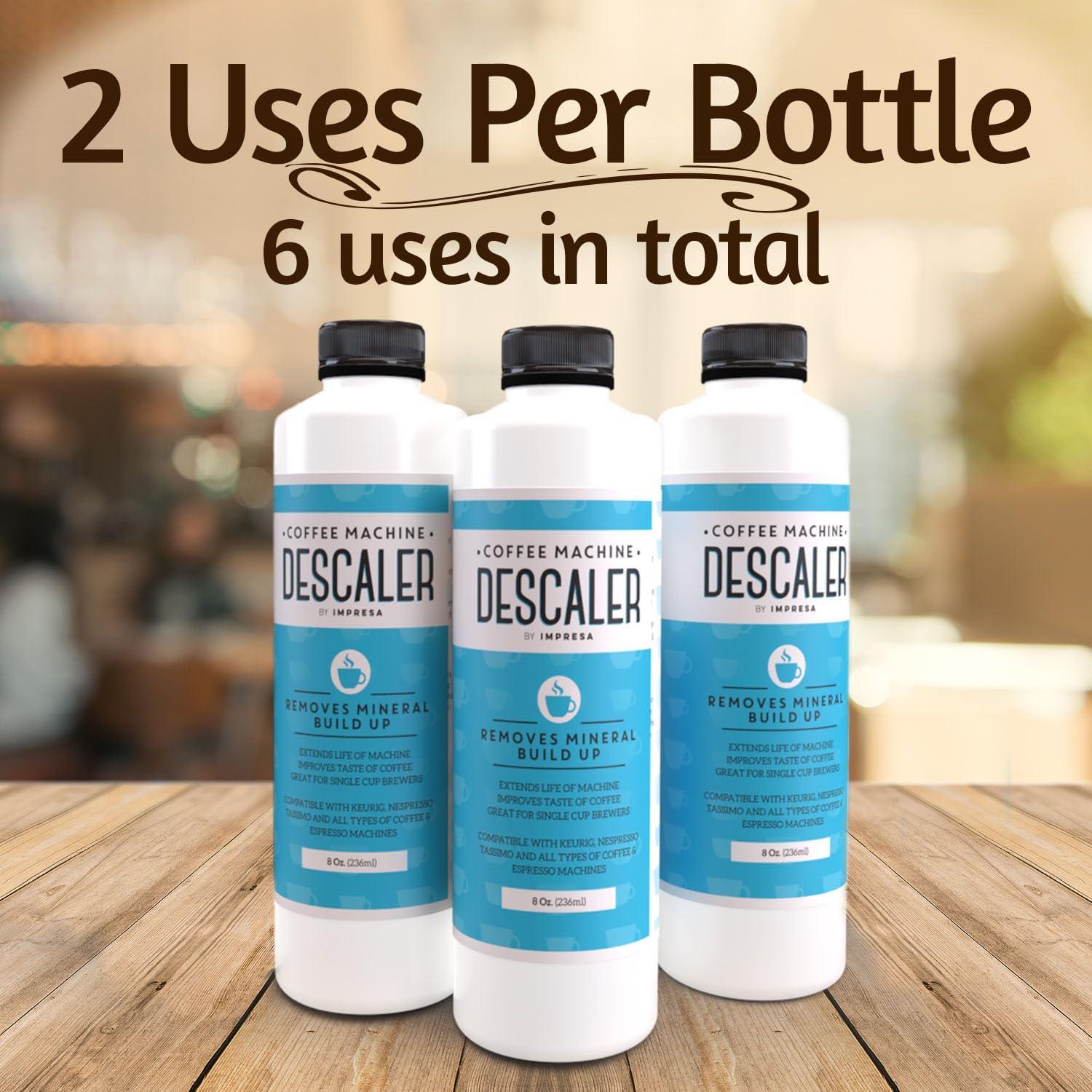 Desincrustante para Máquinas de Café Impresa - 3 Botellas