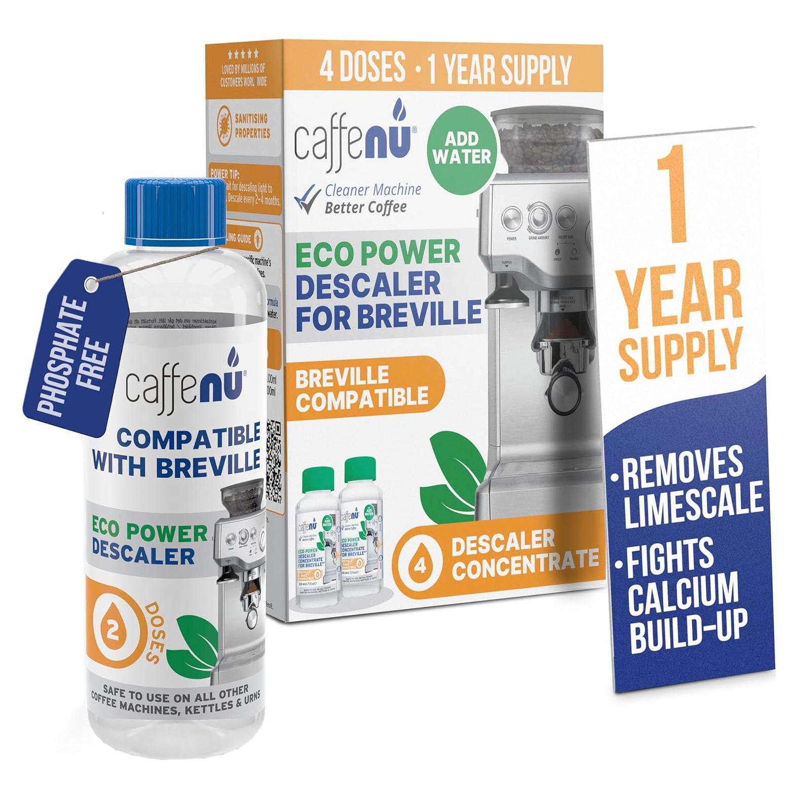 Desincrustante Caffenu para Cafeteras Breville - 2x200ml