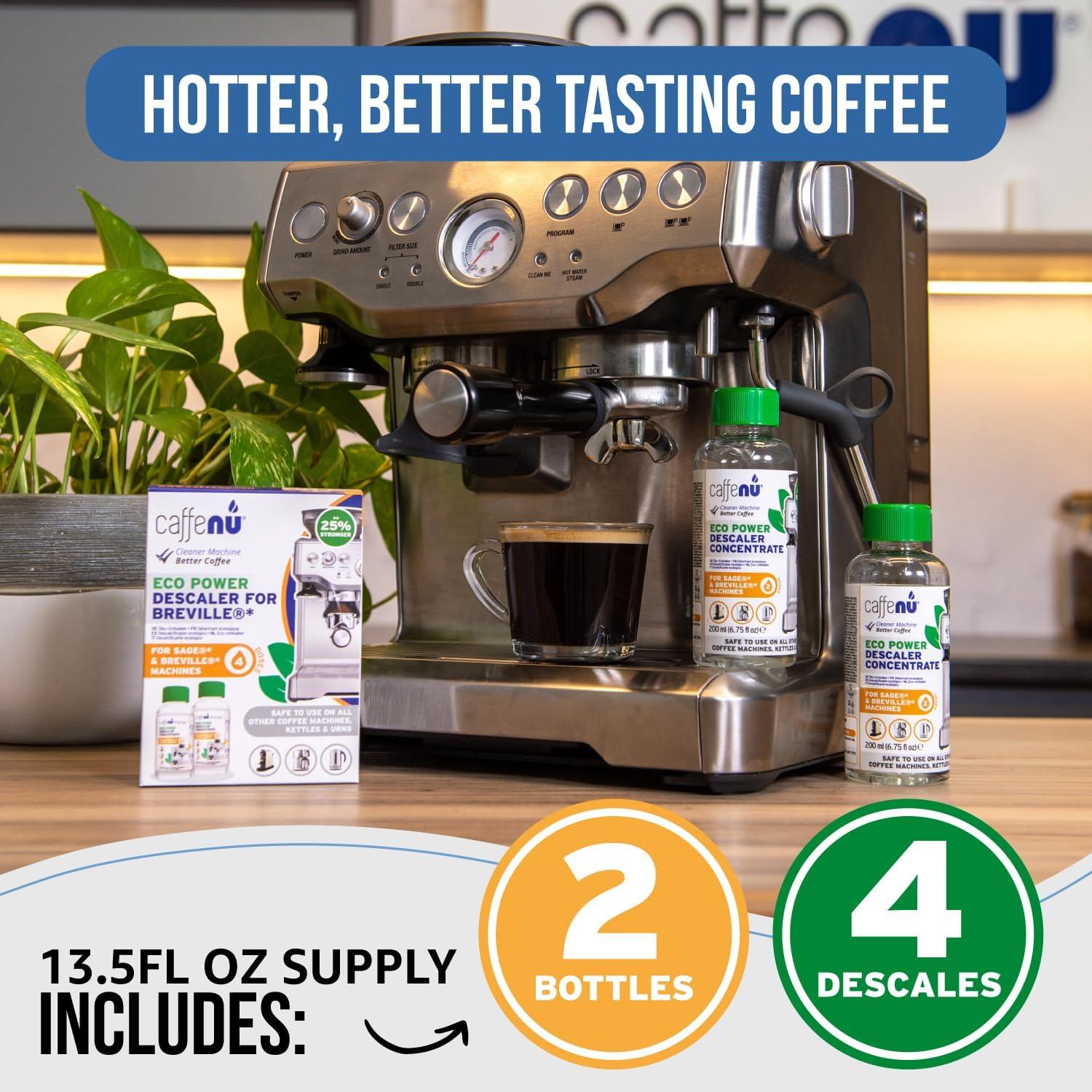 Desincrustante Caffenu para Cafeteras Breville - 2x200ml