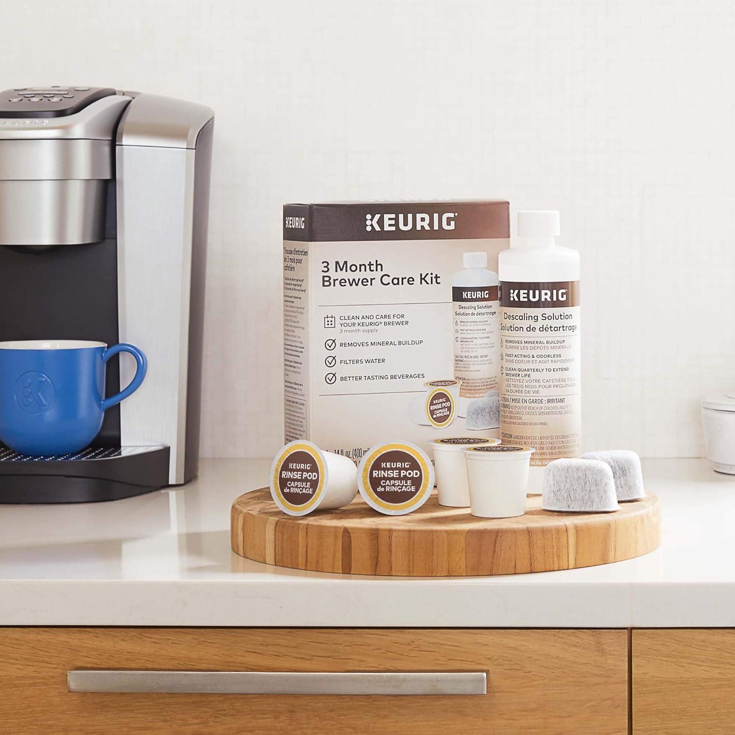 Kit de Mantenimiento Keurig K-Duo 3 Meses - Limpieza y Filtros