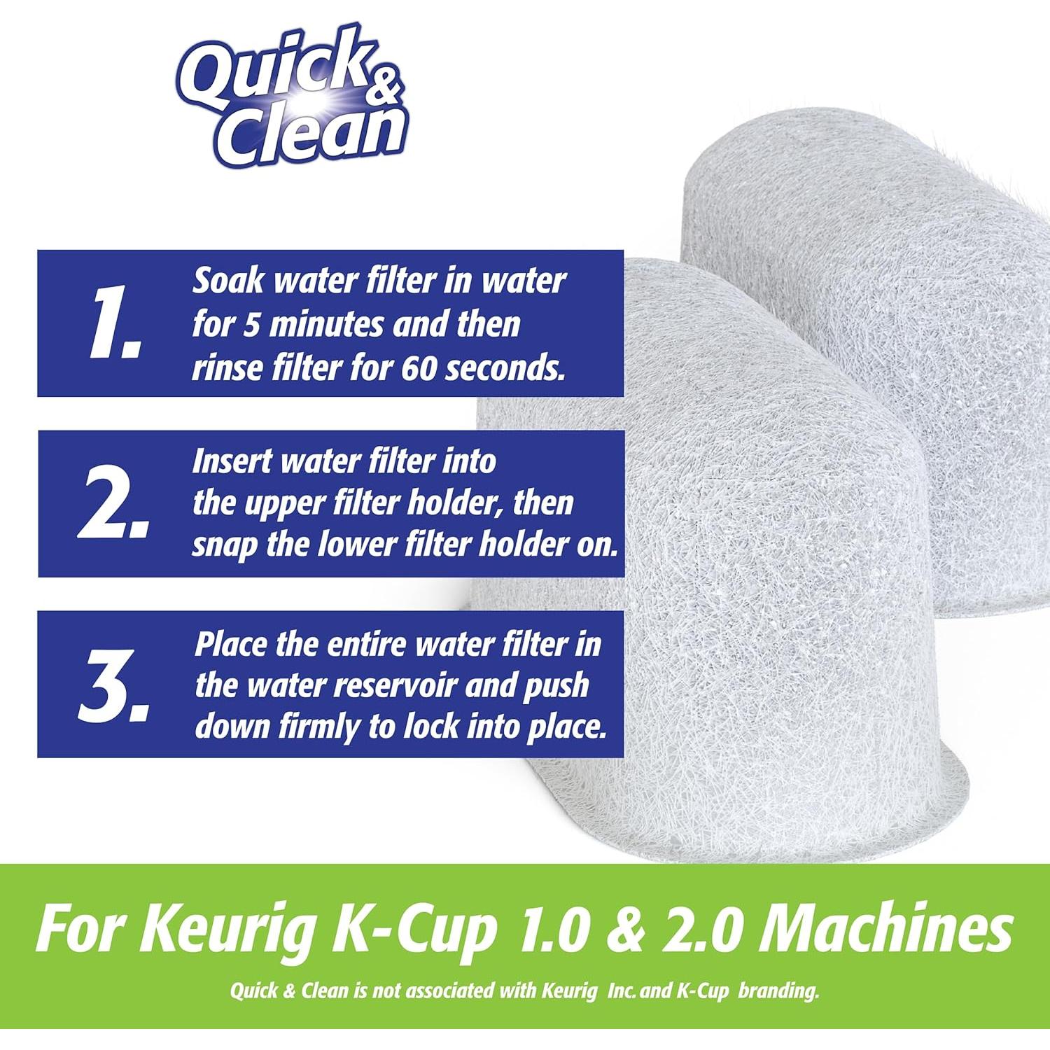 Paquete de Limpieza Rápida y Limpia para Cafeteras 4 Tazas