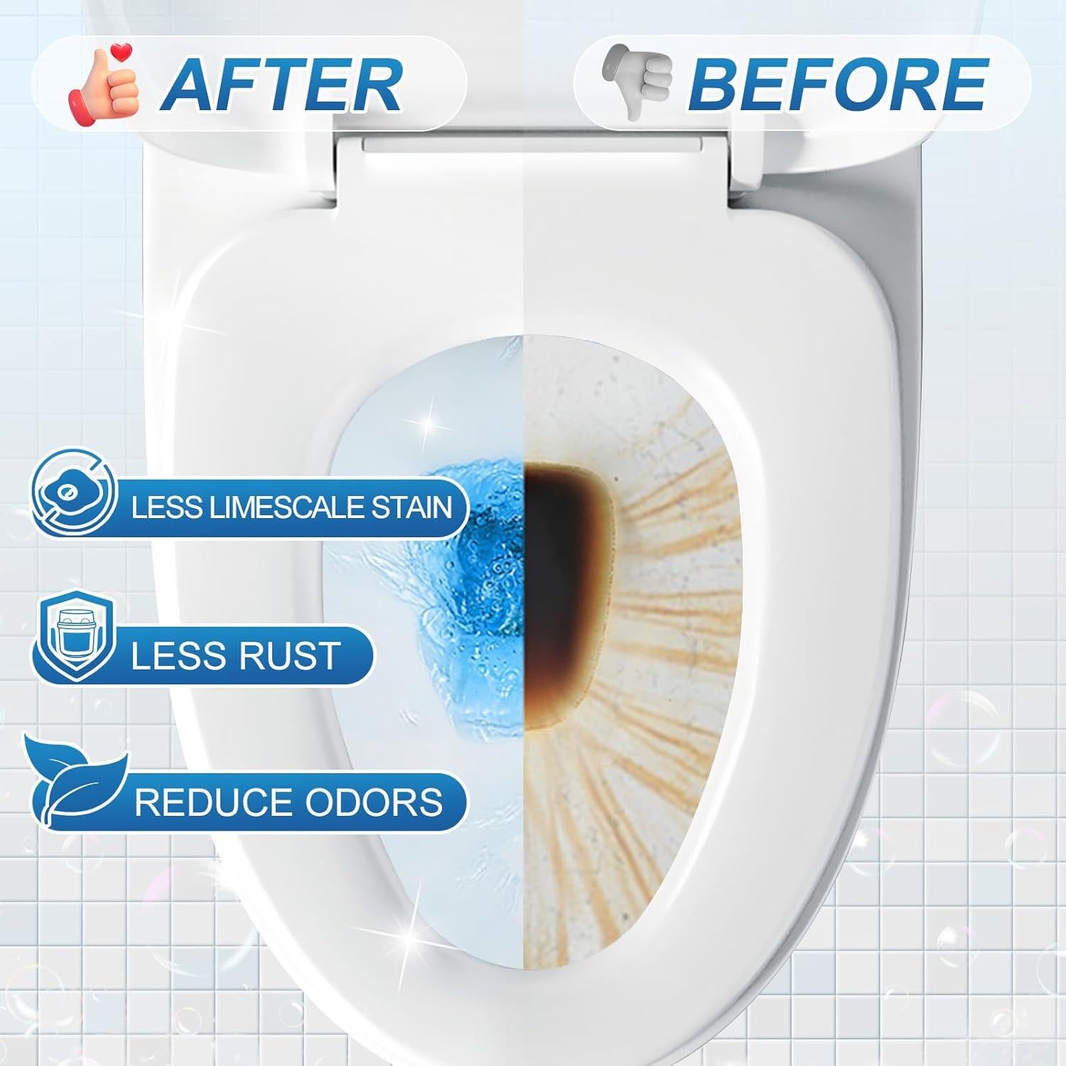 Limpiador de Inodoro KIISIISO 6 Botellas 7.5 Onzas Ecológico