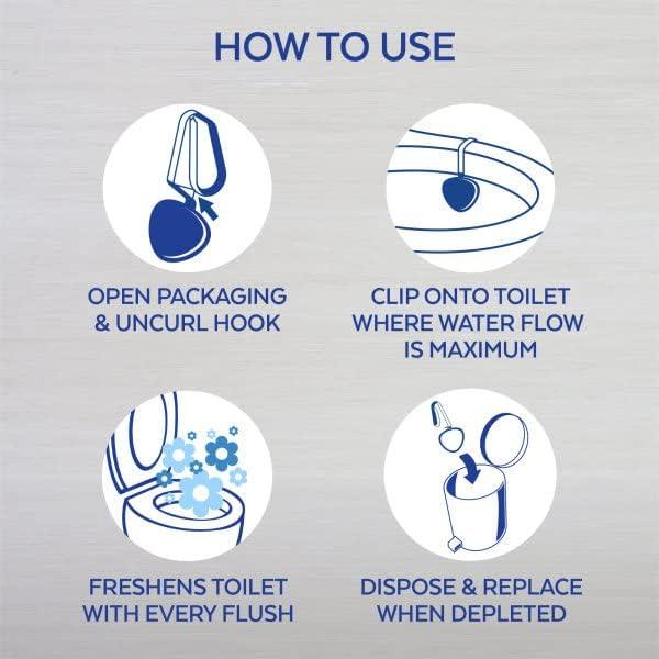 Limpiador Automático de Inodoro Lysol, Aroma Fresco Atlántico, 1 Unidad