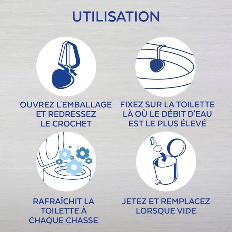 Limpiador Automático de Inodoro Lysol, Aroma Fresco Atlántico, 1 Unidad