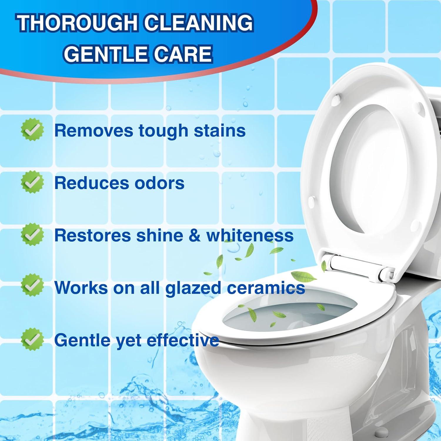 Tabletas de Limpieza de Inodoro OceanBreezy 24-Pack Ecológicas