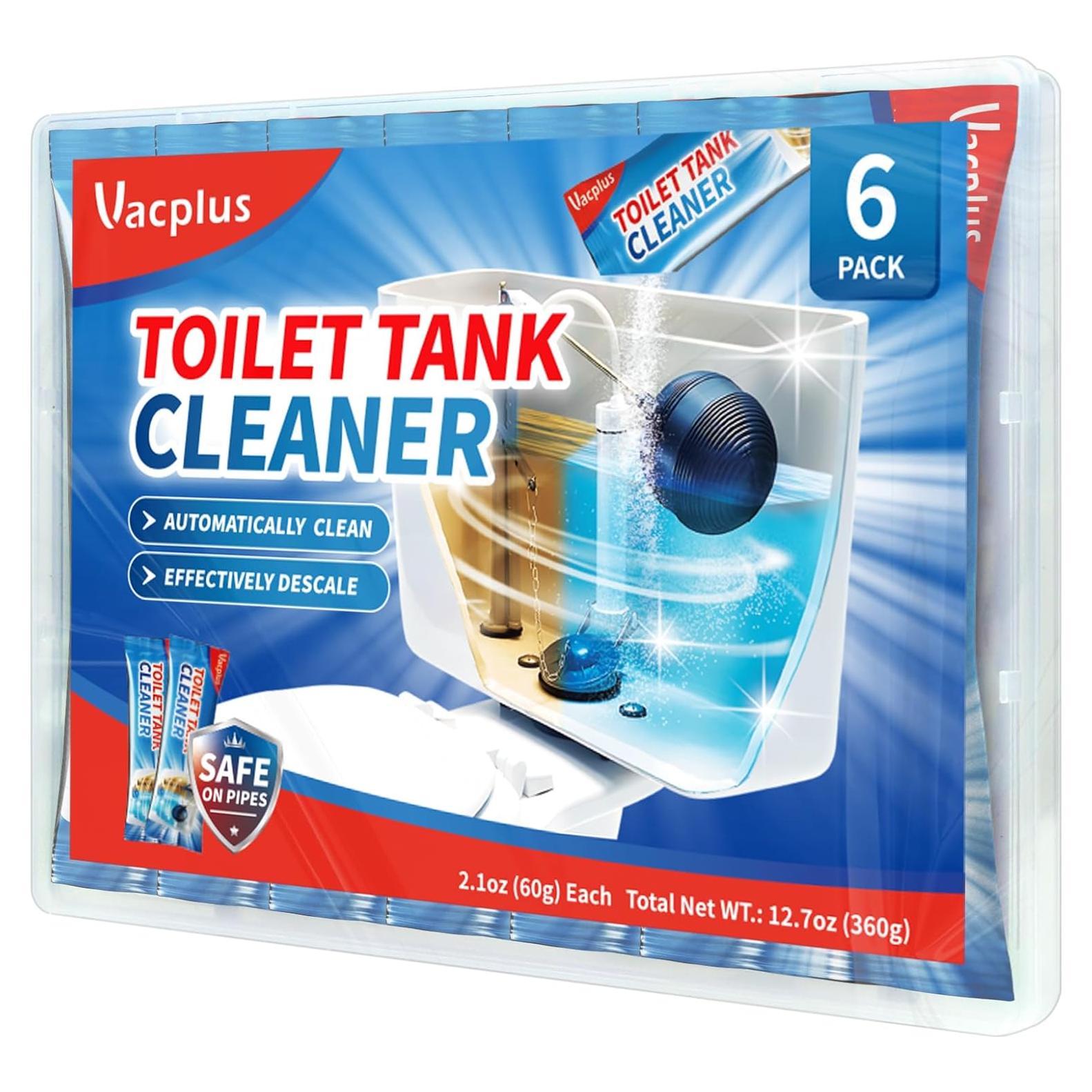 Limpiador de Tanque de Inodoro Vacplus - 6 Tabletas Desincrustantes