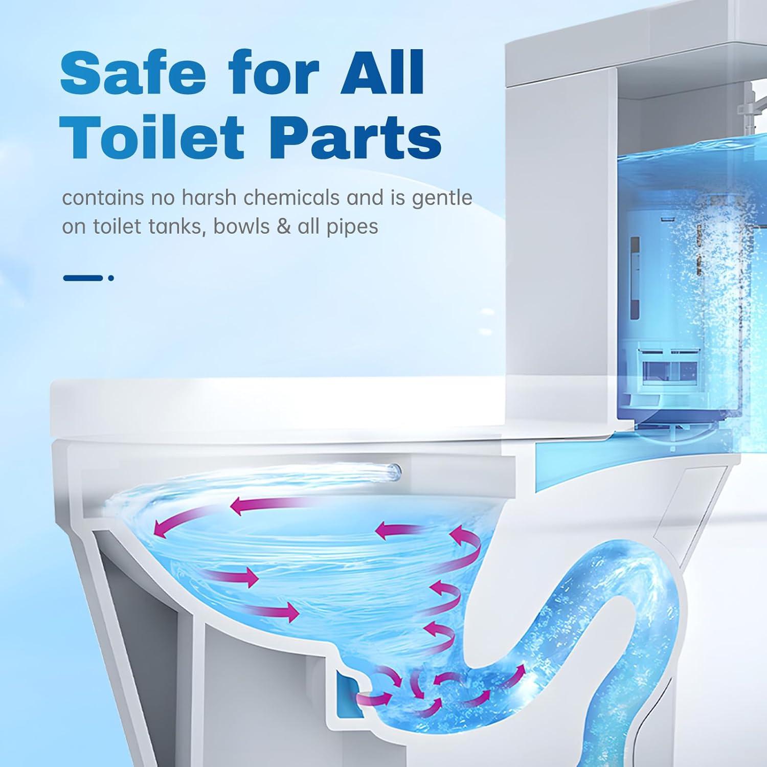 Limpiador de Tanque de Inodoro Vacplus - 6 Tabletas Desincrustantes