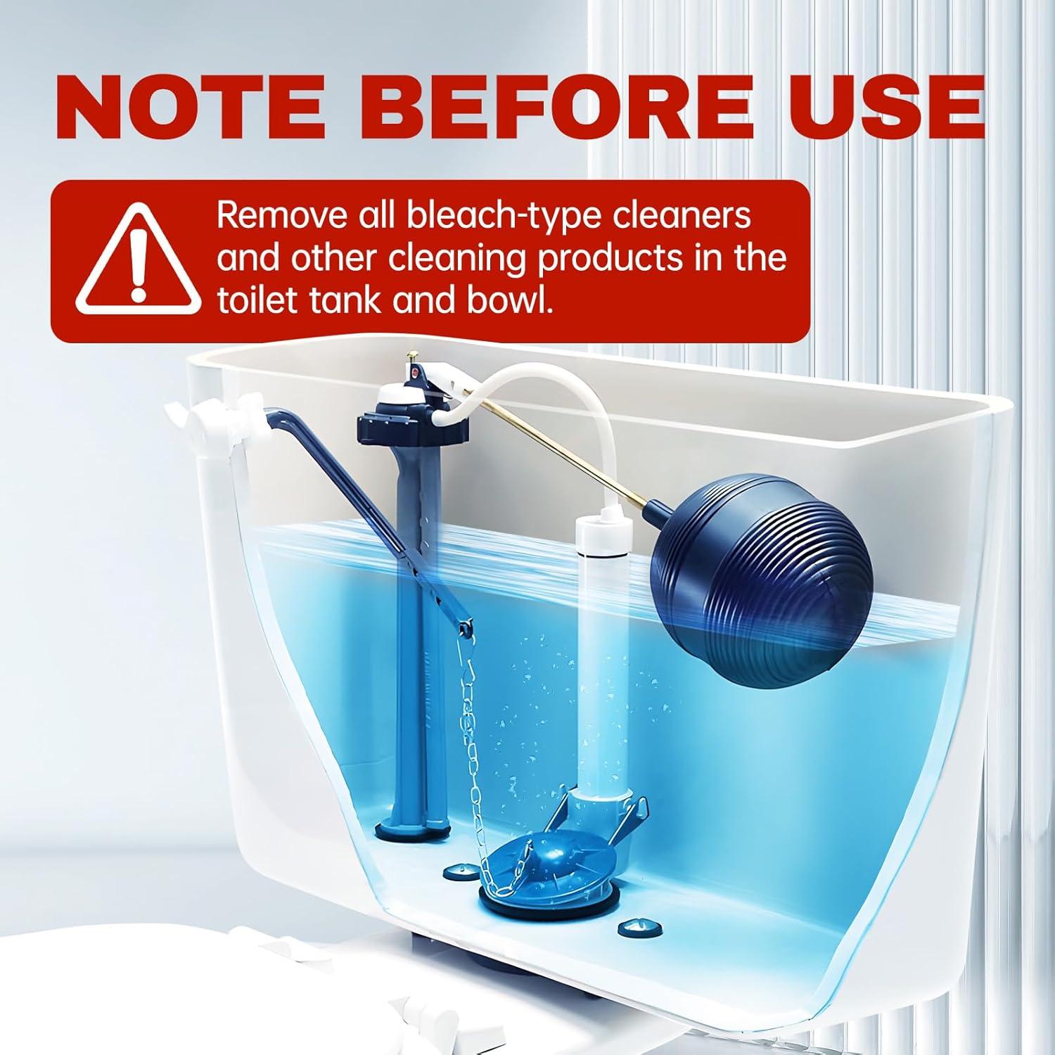 Limpiador de Tanque de Inodoro Vacplus - 6 Tabletas Desincrustantes