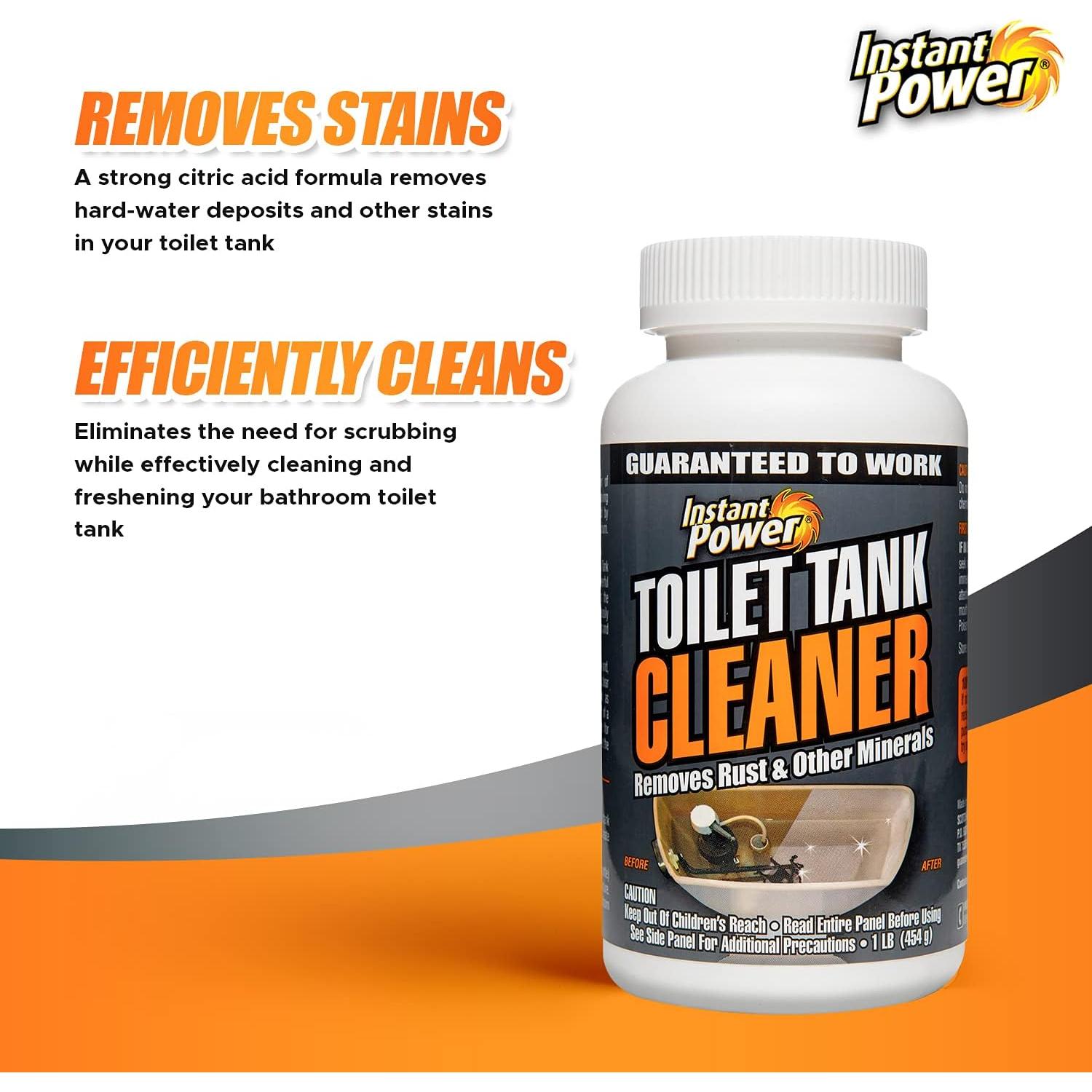 Limpiador de Tanque de Inodoro Instant Power 453.6 g - Elimina Óxido