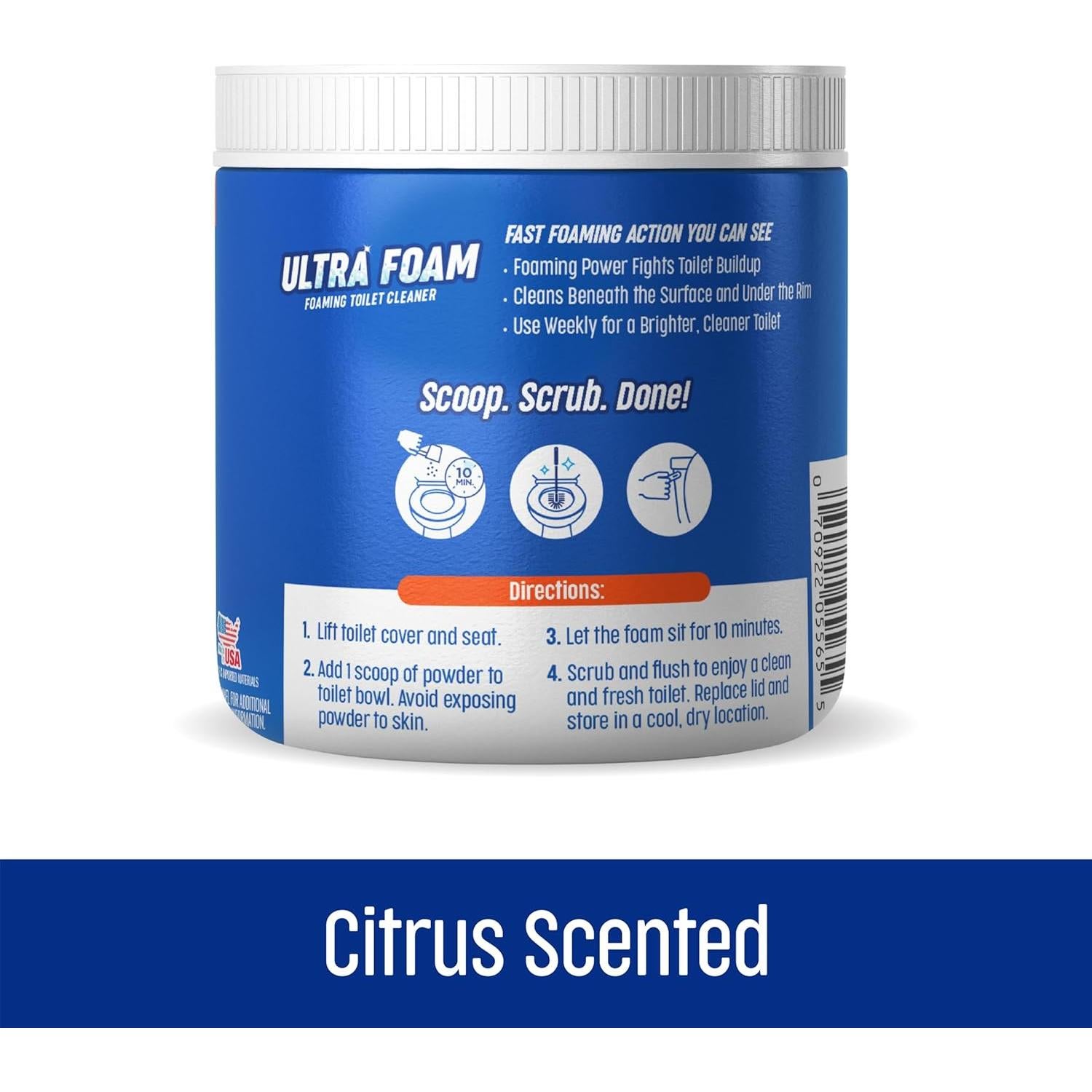 Limpiador de Inodoro Ty-D-Bol Ultra Foam 340g - Aroma Cítricos