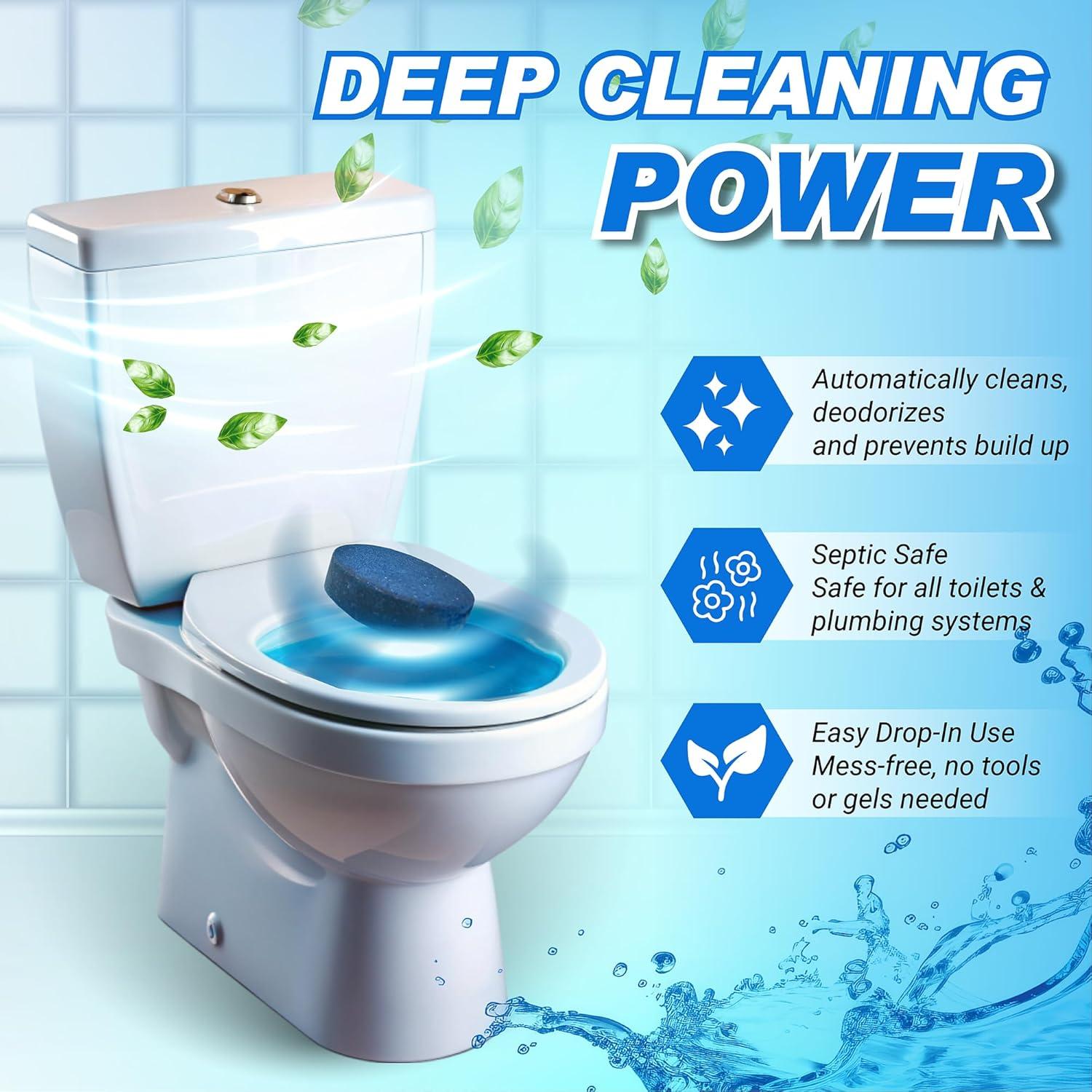 Tabletas Limpiadoras Automáticas Shinefy - 20 Tabletas Gel Azul