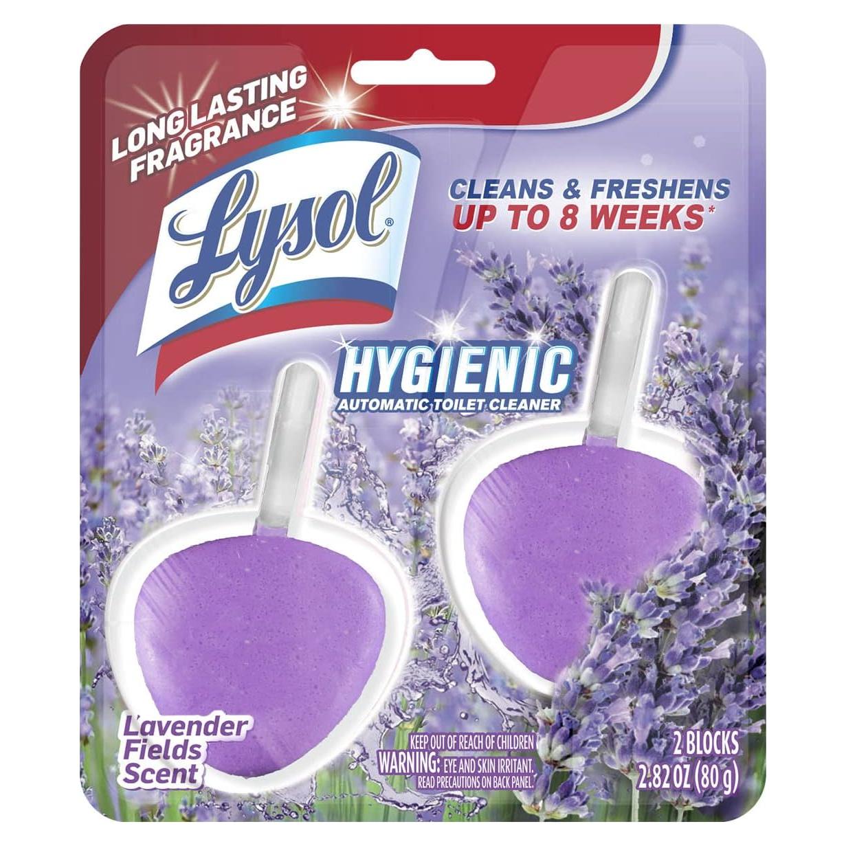 Limpiador Automático de Inodoro Lysol Lavanda 2 Unidades
