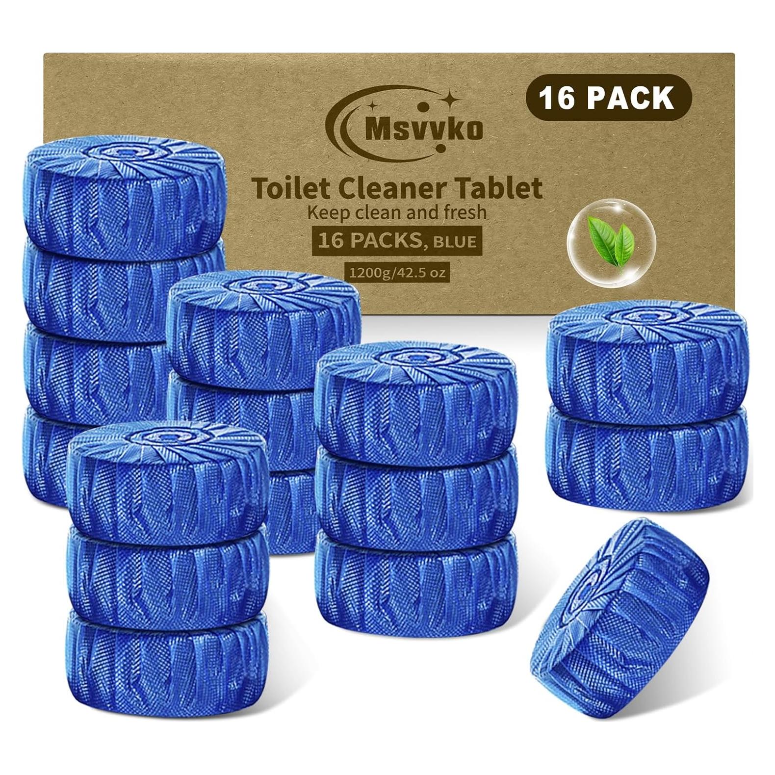 Pastillas Limpiadoras de Inodoro Msvvko 16 Paquetes 75 g