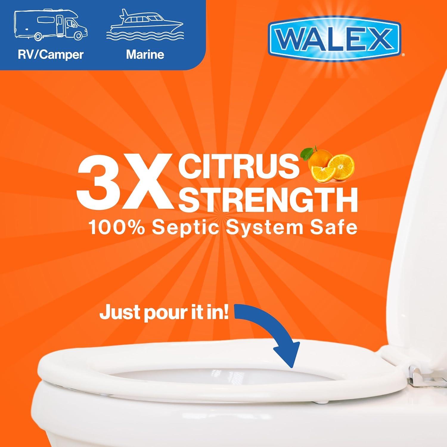 Desodorante Líquido para Tanques Walex Citra-Fresh 1.89L