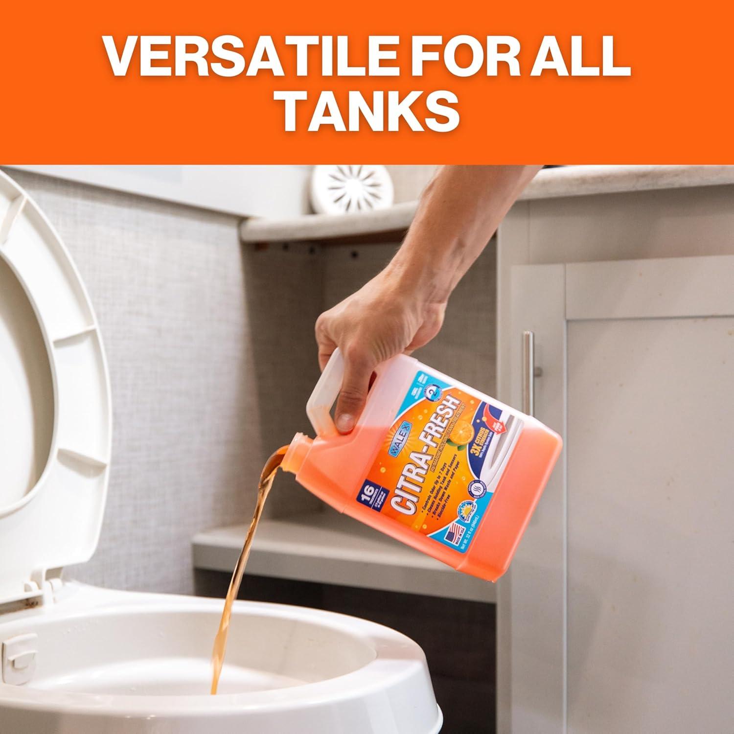 Desodorante Líquido para Tanques Walex Citra-Fresh 1.89L