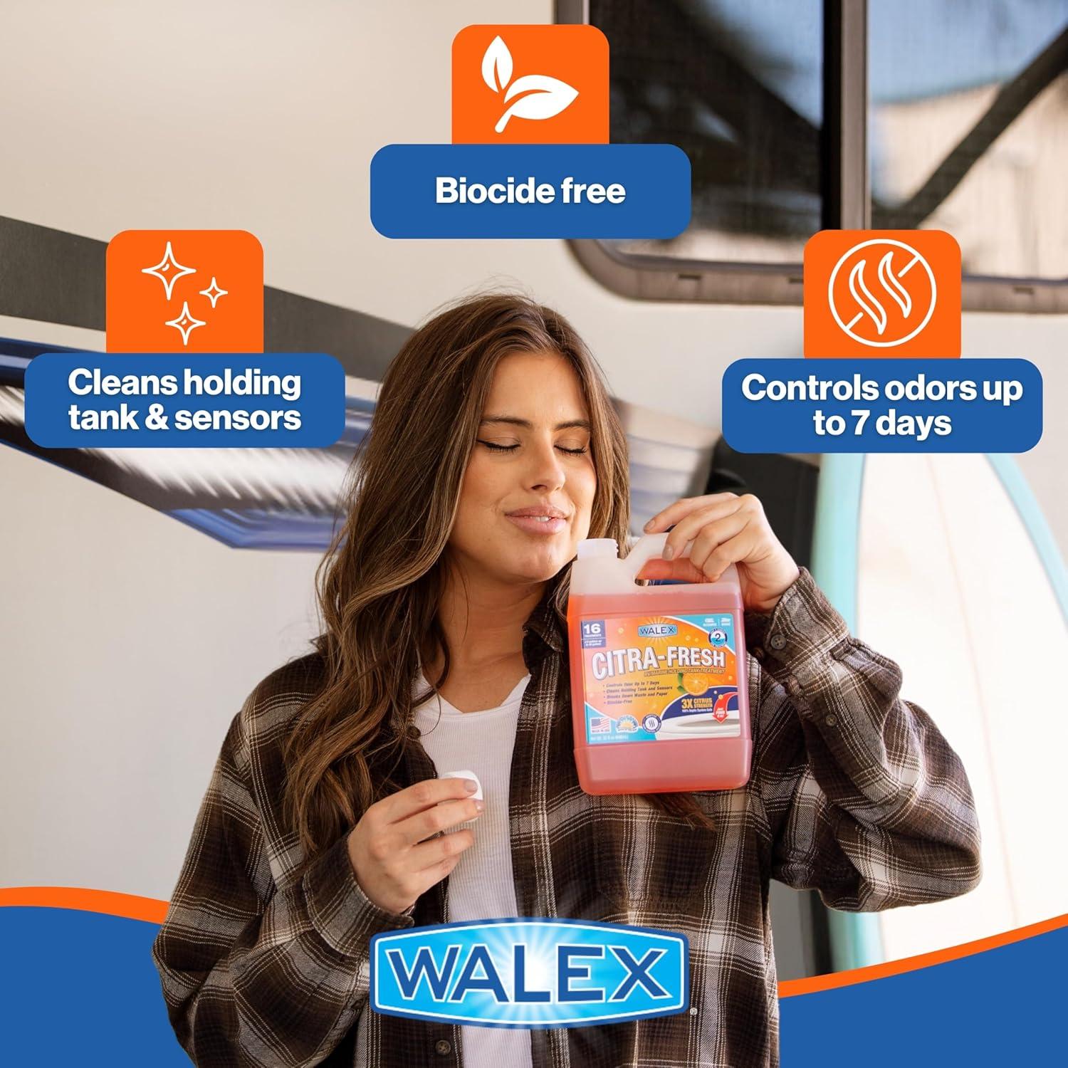 Desodorante Líquido para Tanques Walex Citra-Fresh 1.89L